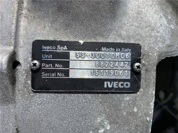 Caja cambios manual iveco no hay datos