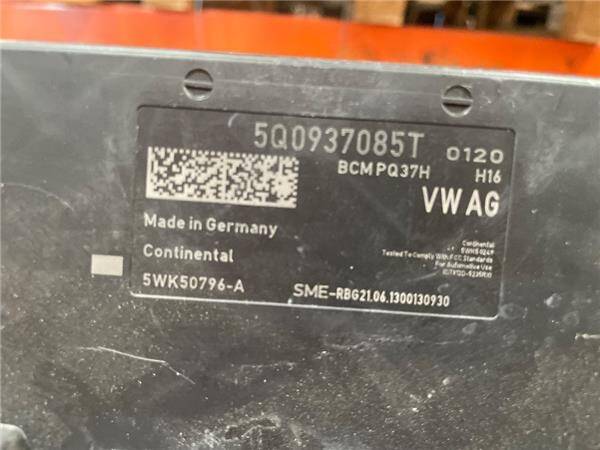 Centralita control multiplexado volkswagen golf vii berlina (bq1/be2)(01.2017->)