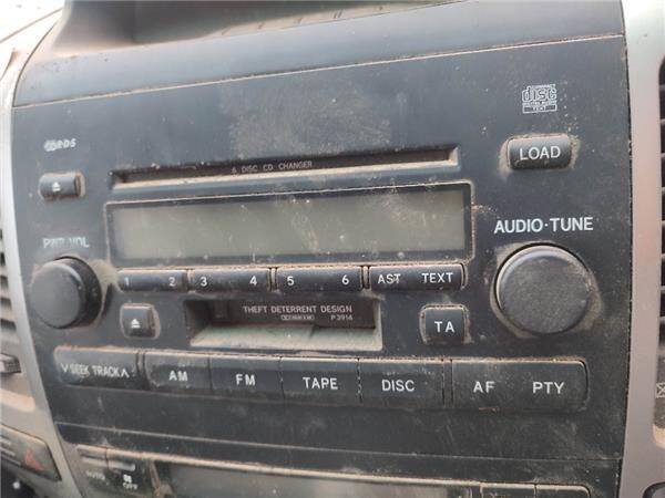 Radio / cd toyota land cruiser (j12)(2003->)