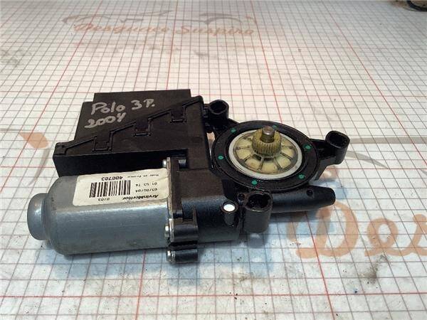 Motor elevalunas del. izdo. volkswagen polo iv (9n1)(11.2001->)