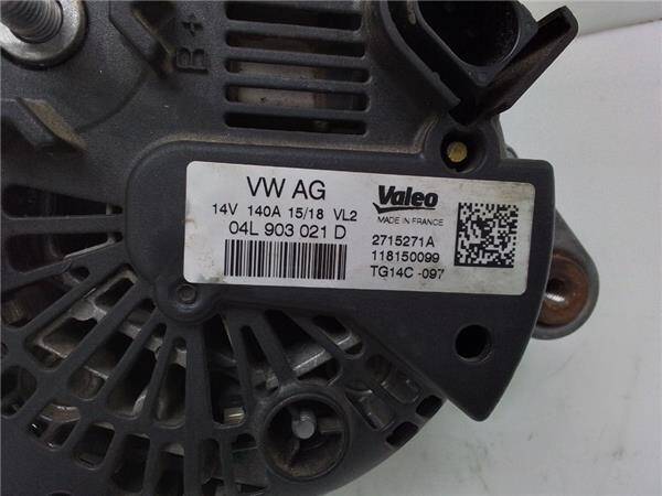 Alternador volkswagen golf vii (5g1/be1)(09.2012->)