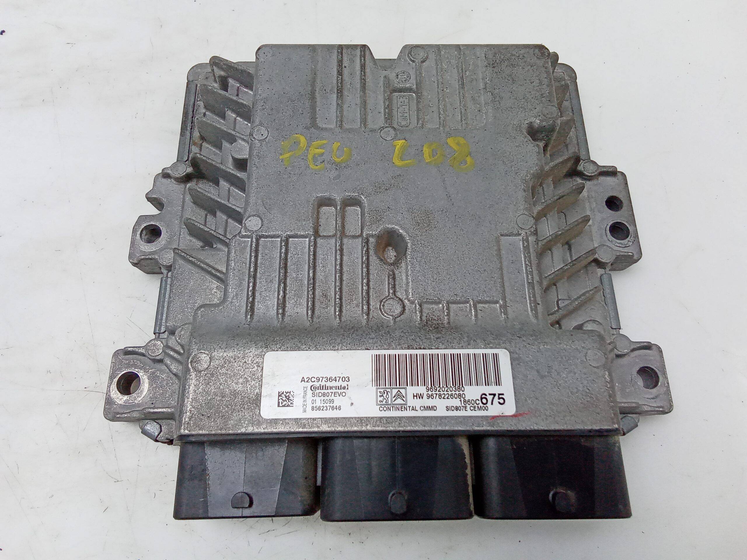 Unidad motor ecu peugeot 208 (p2)(06.2019->)