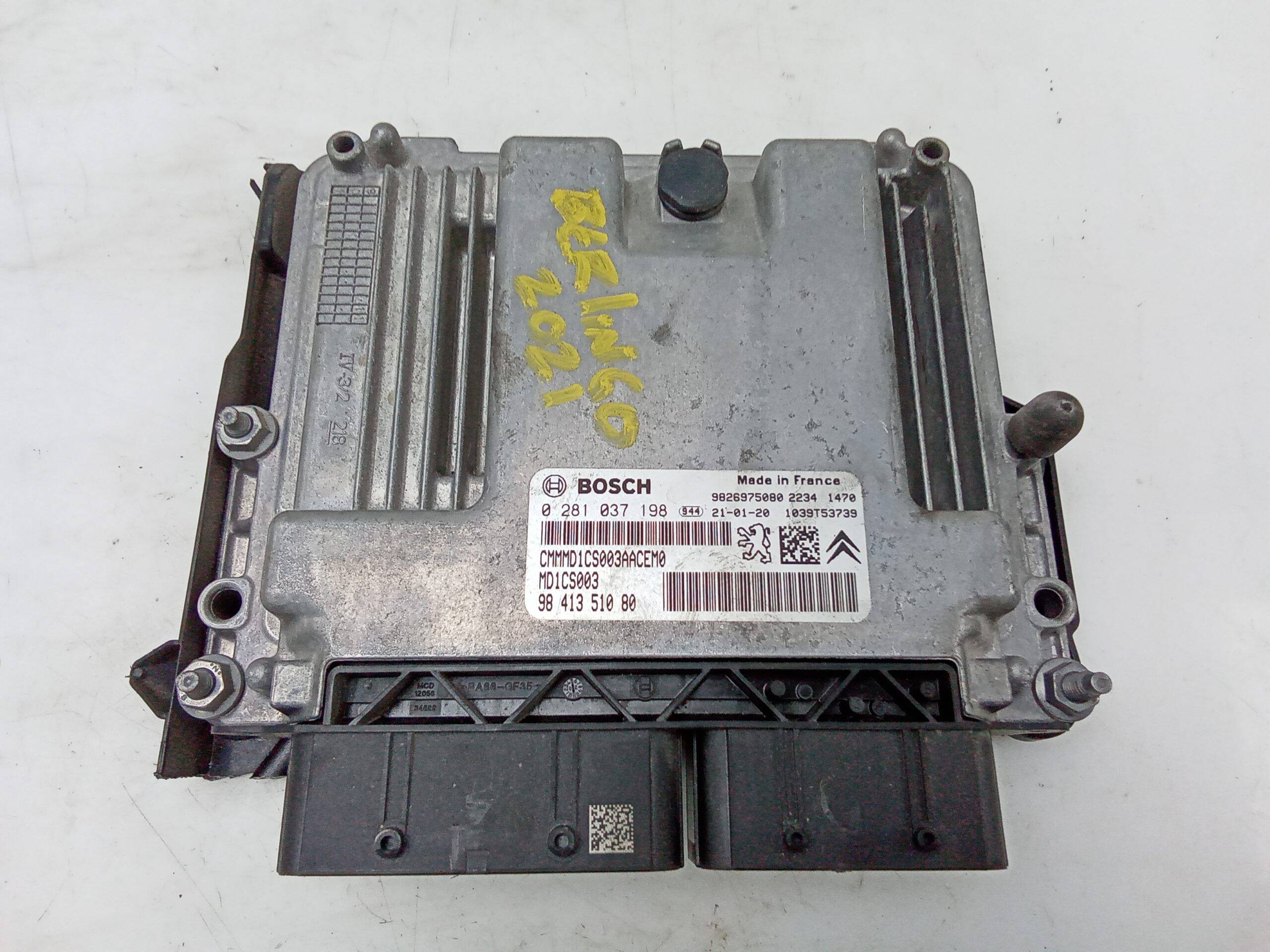 Unidad motor ecu citroen berlingo furgón (09.2018->)