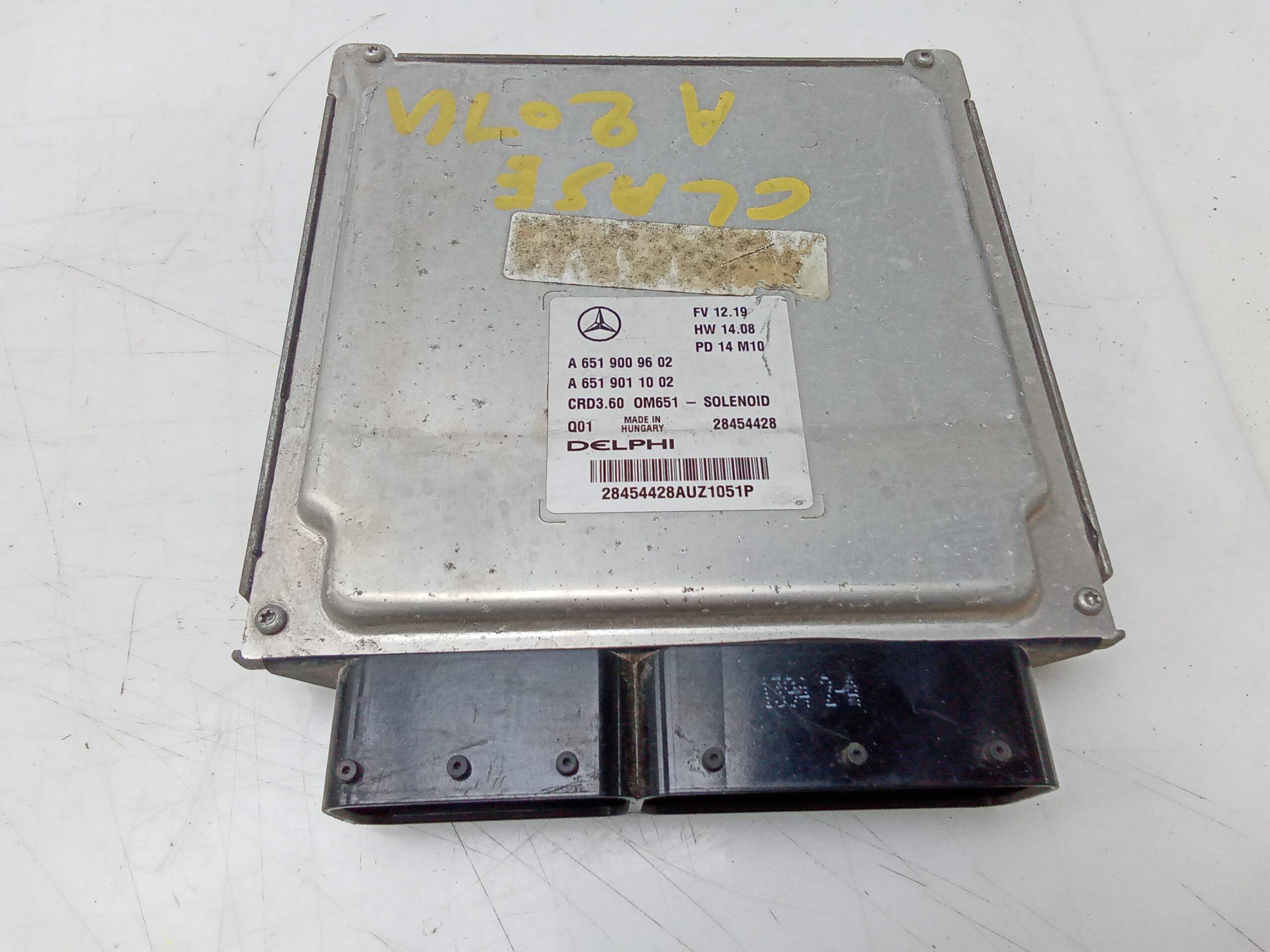 Unidad motor ecu mercedes-benz clase a (bm 176)(06.2012->)