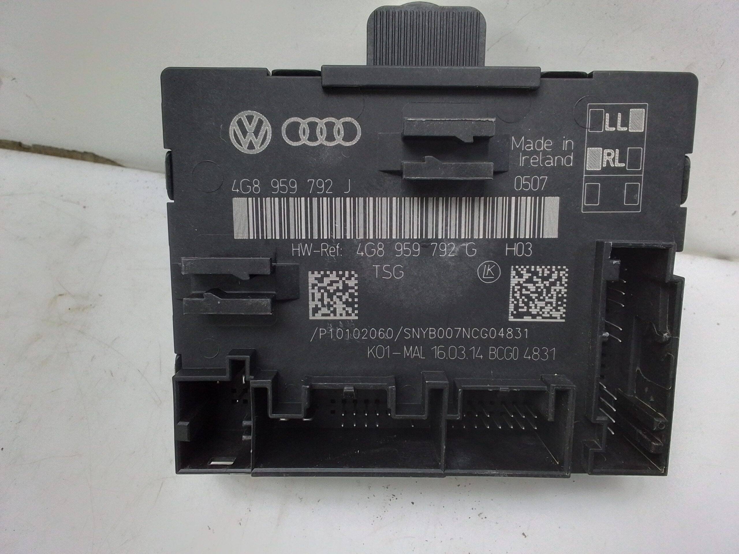 Centralita puerta del derecha audi a6 avant (4gd)(09.2014->)