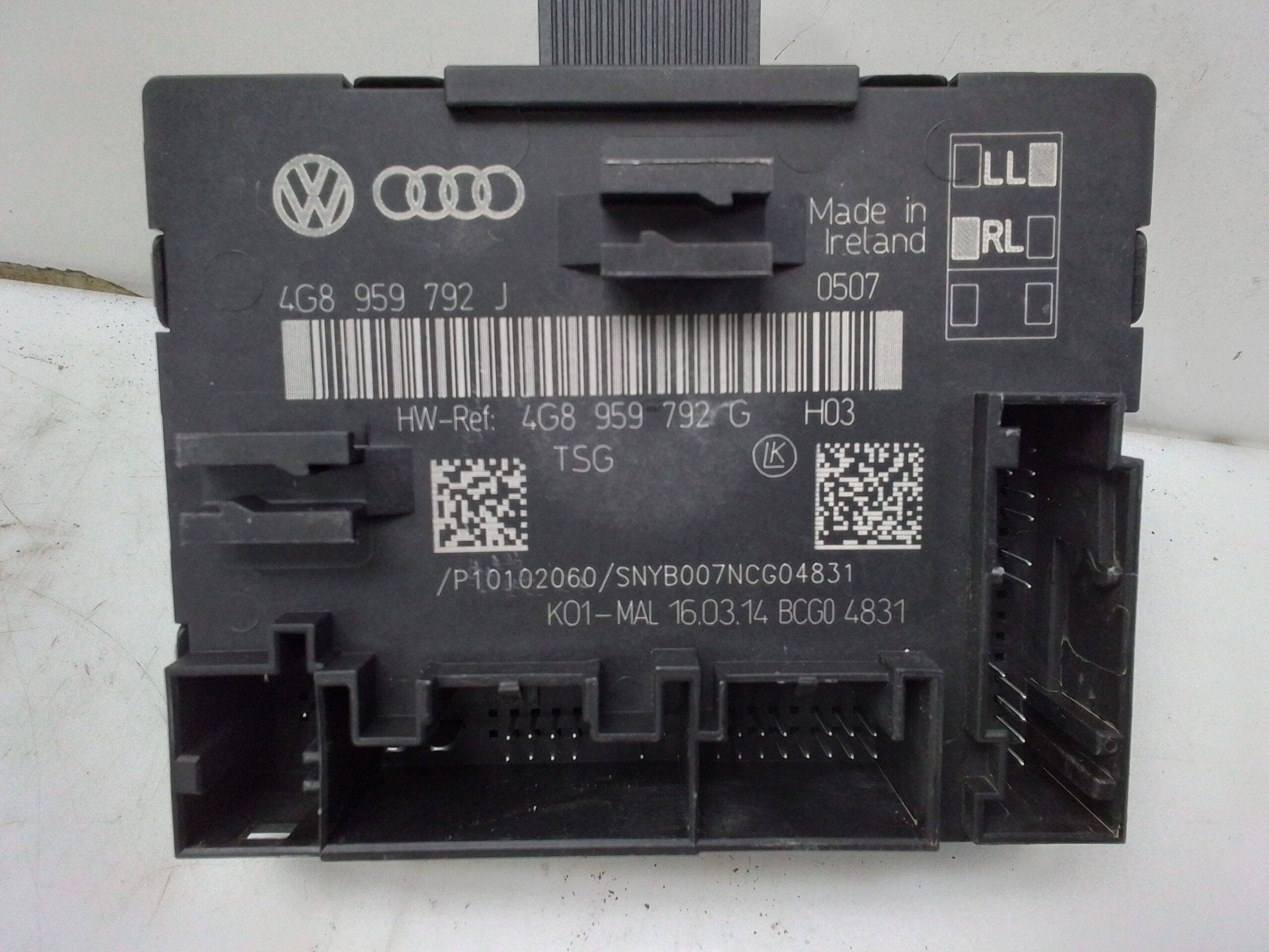 Centralita puerta del derecha audi a6 avant (4gd)(09.2014->)