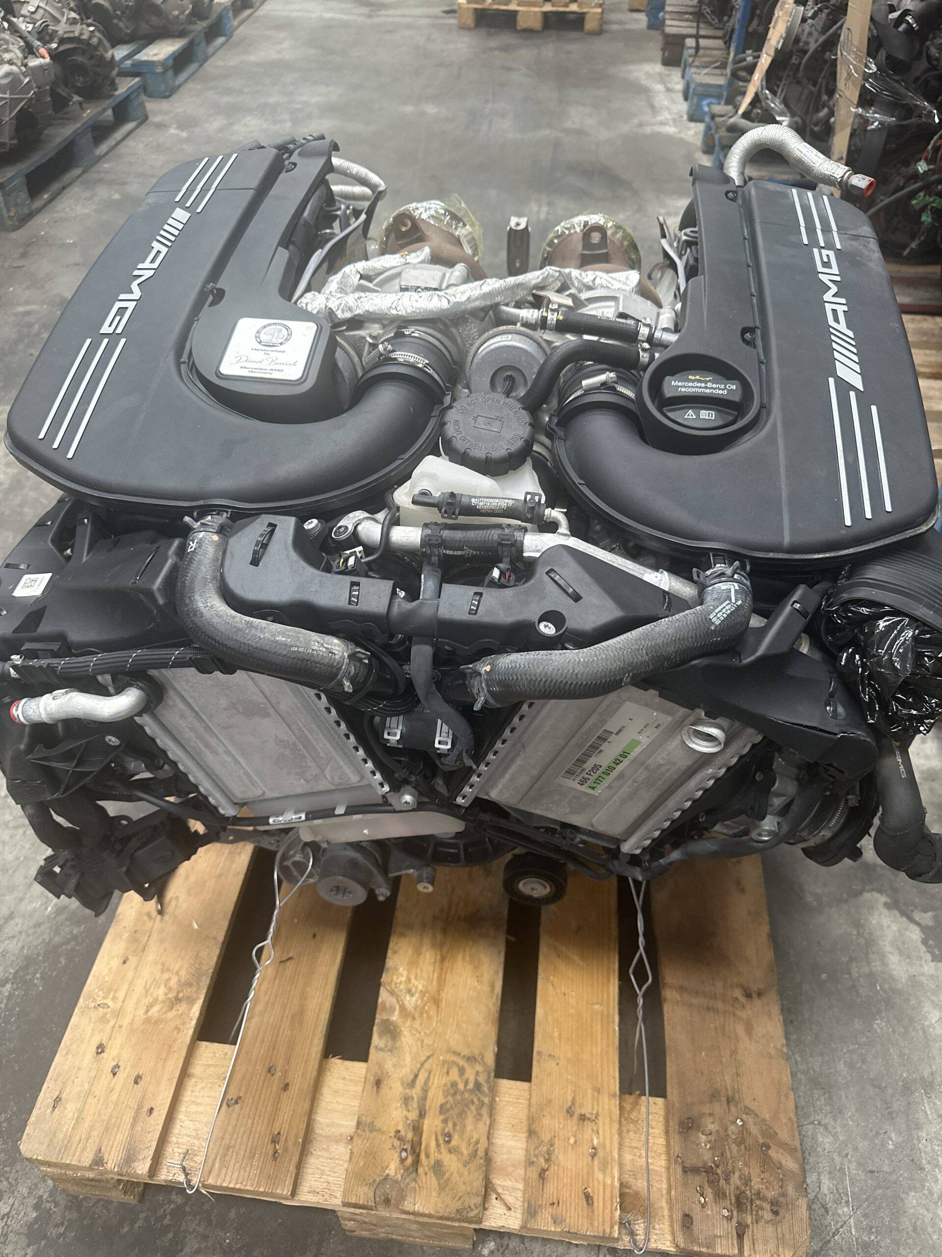 Motor completo c 63 mercedes-benz clase c (bm 205) berlina (03.2014->)