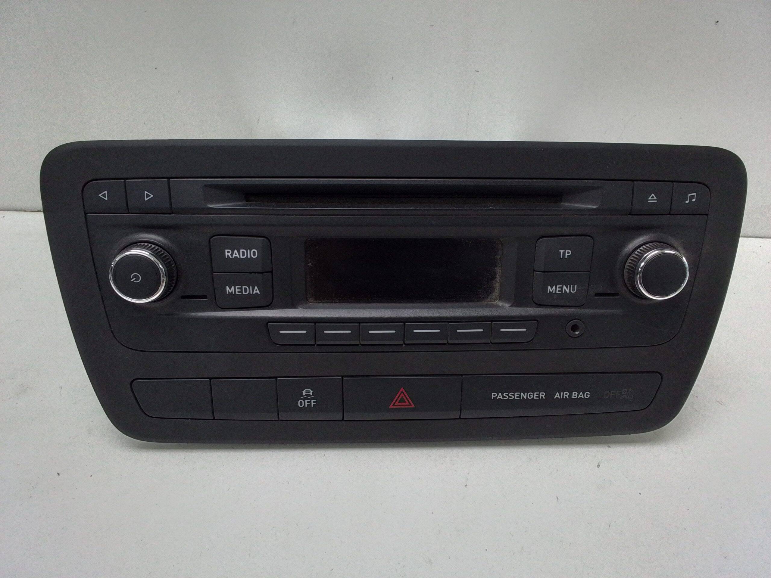 Sistema audio / radio cd seat ibiza sc (6j1)(06.2008->)