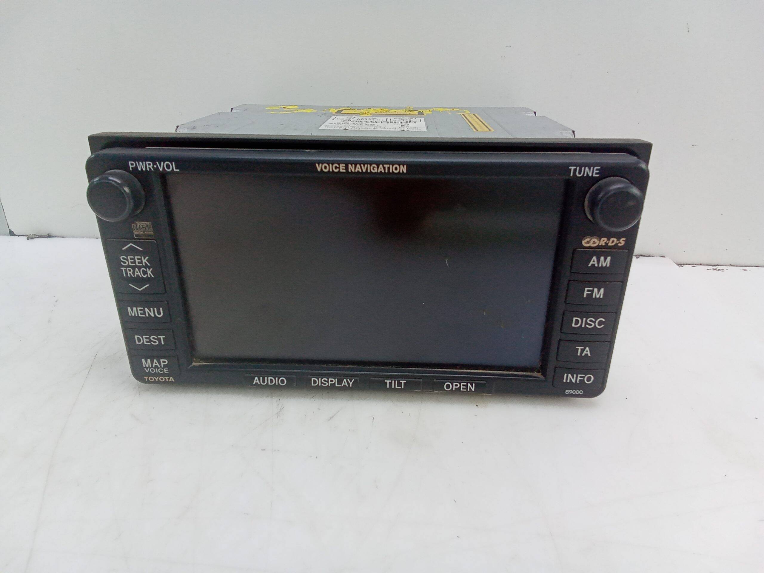 Radio toyota avensis berlina (t25)(2003->)