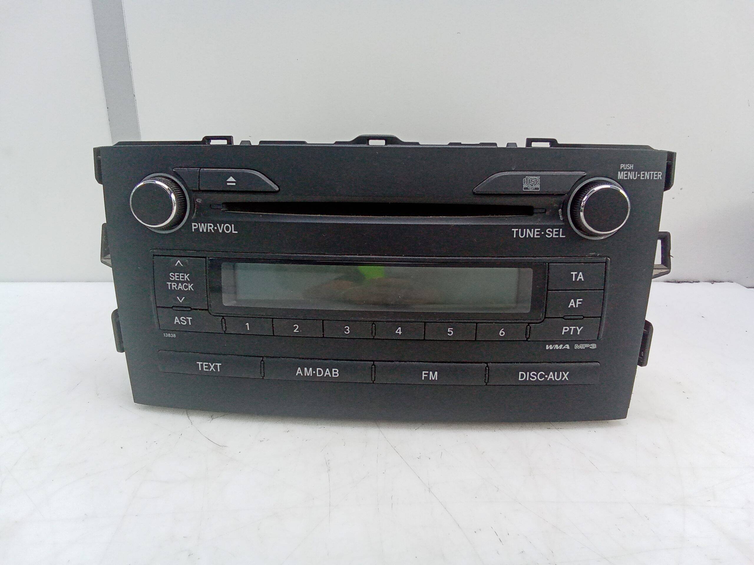 Radio toyota auris (e15)(10.2006->)