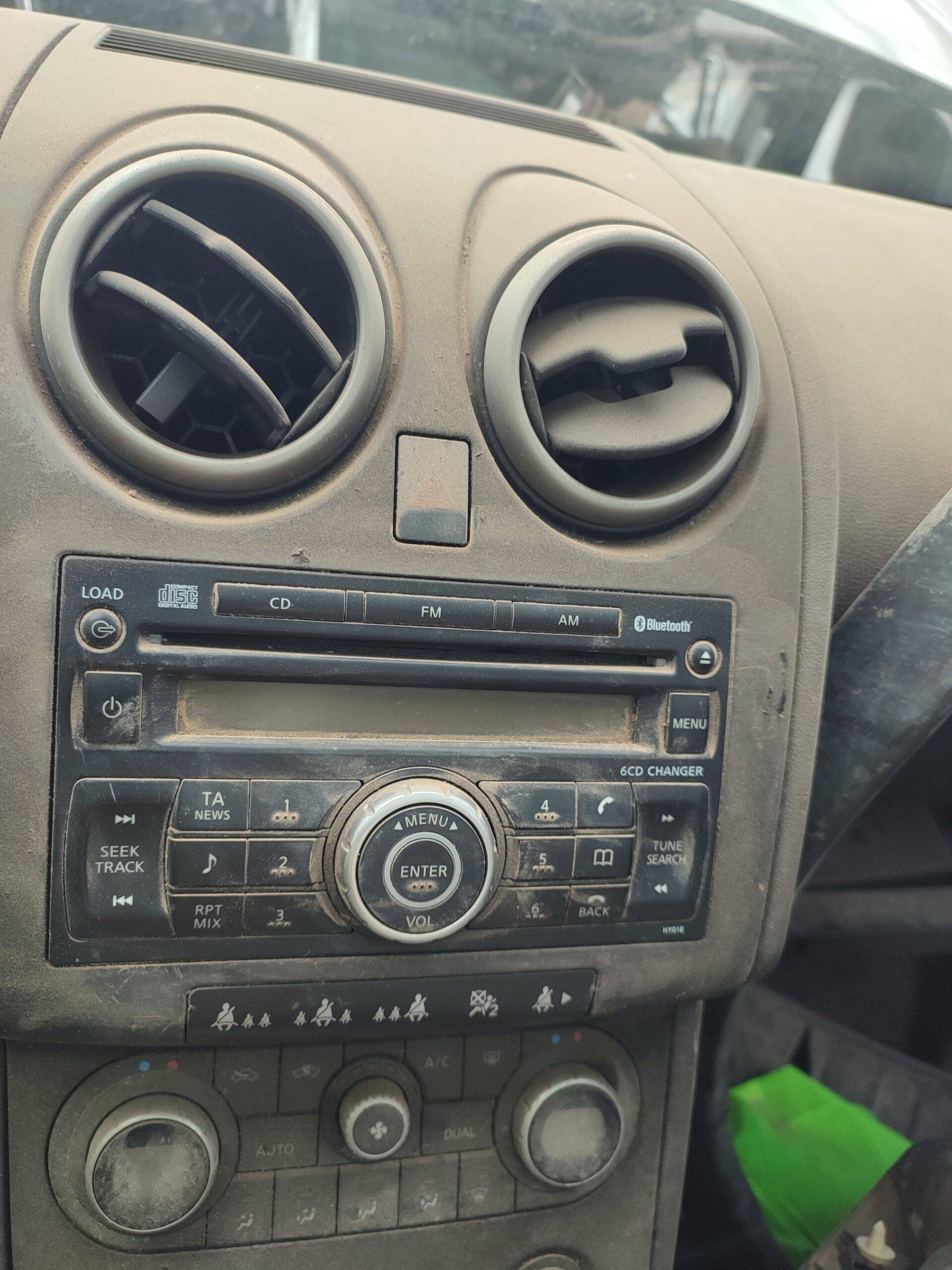 Radio nissan qashqai (j10)(01.2007->)