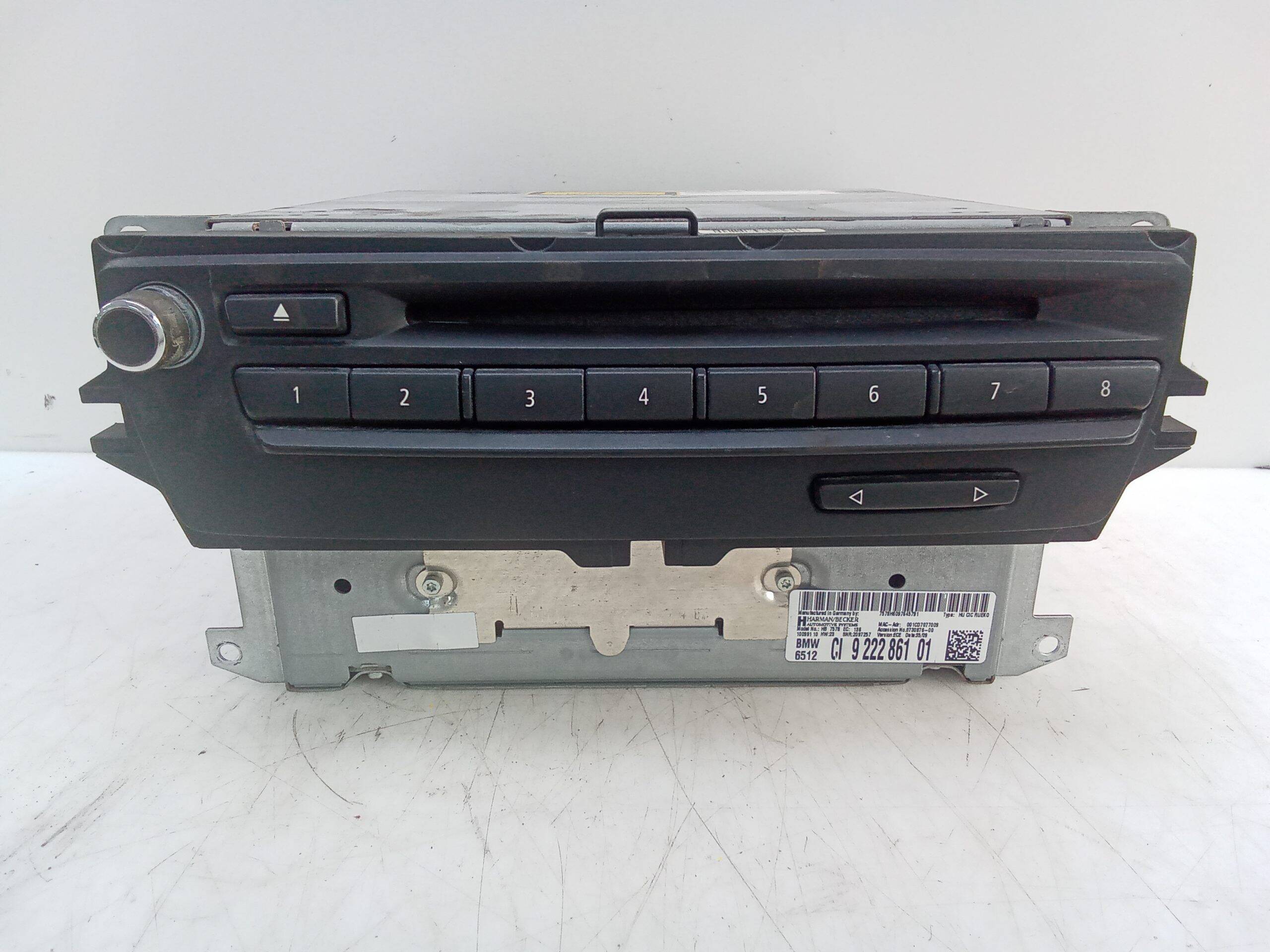 Radio bmw serie 3 berlina (e90)(2004->)