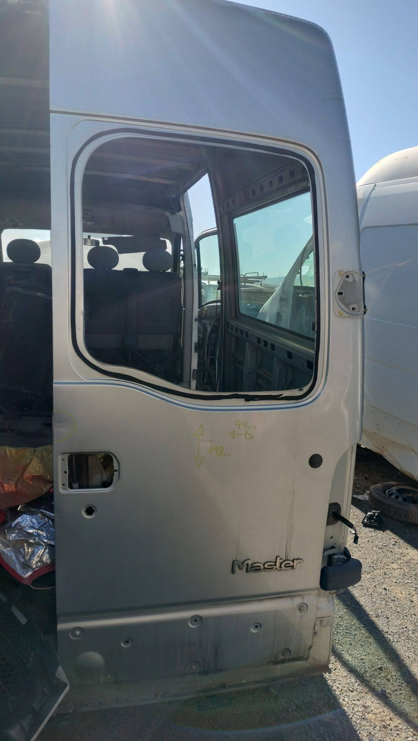 Puerta trasera carga derecha renault master ii fase 2 combi (03.2003->)