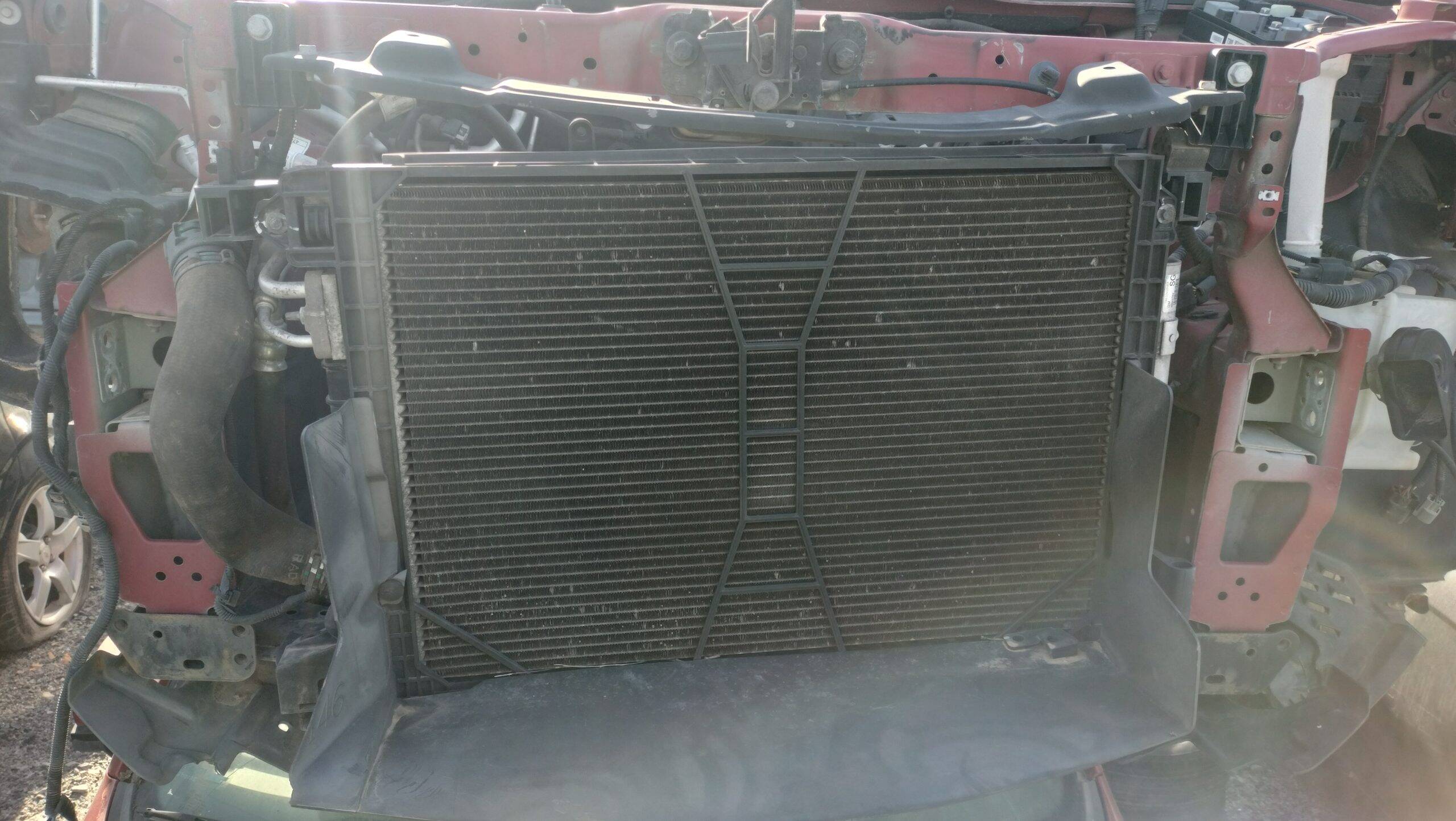 Conjunto radiadores y electroventilador chevrolet aveo hatchback (2011->)