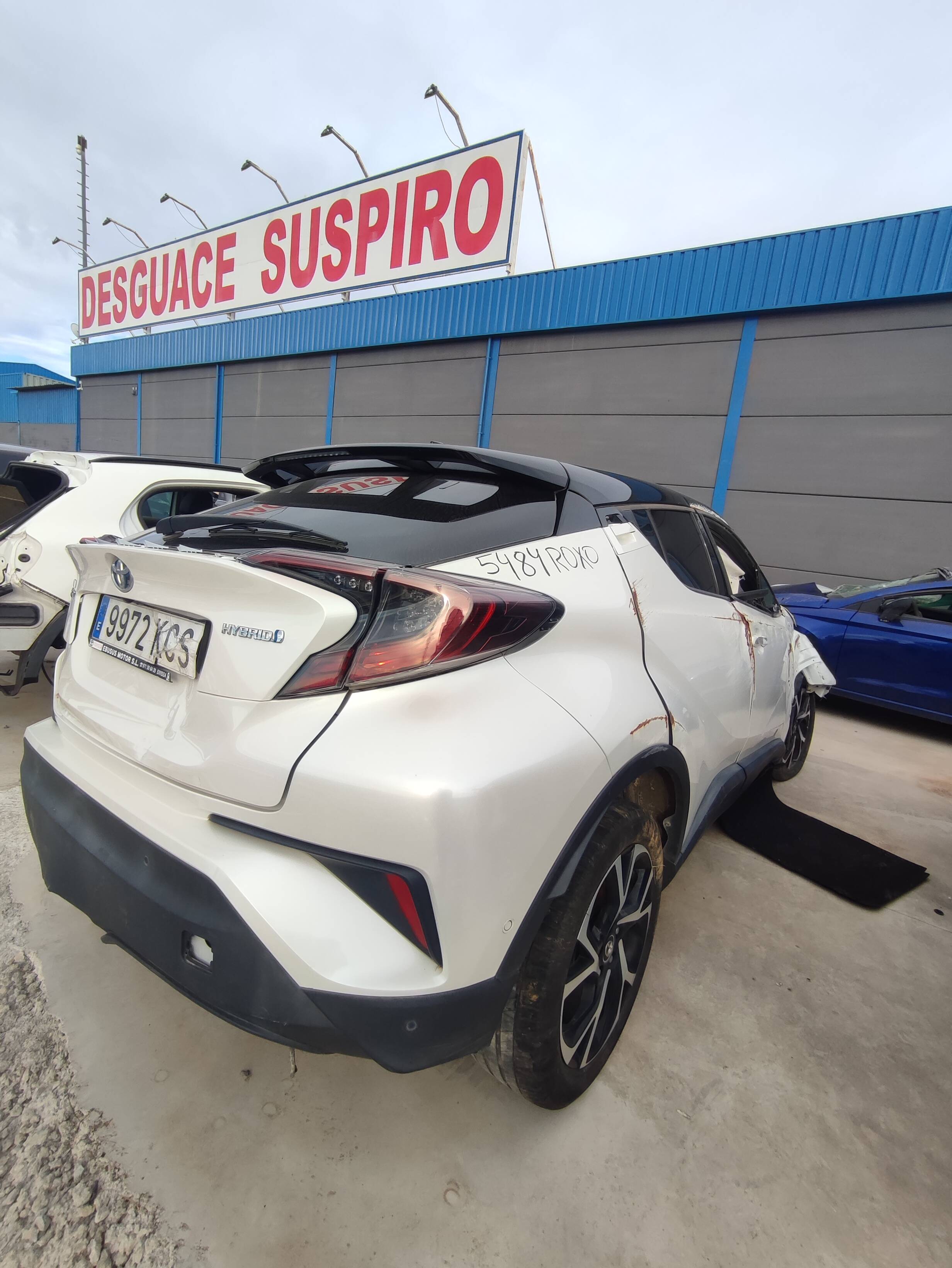 Llanta aluminio 18 toyota c-hr (x10)(10.2016->)