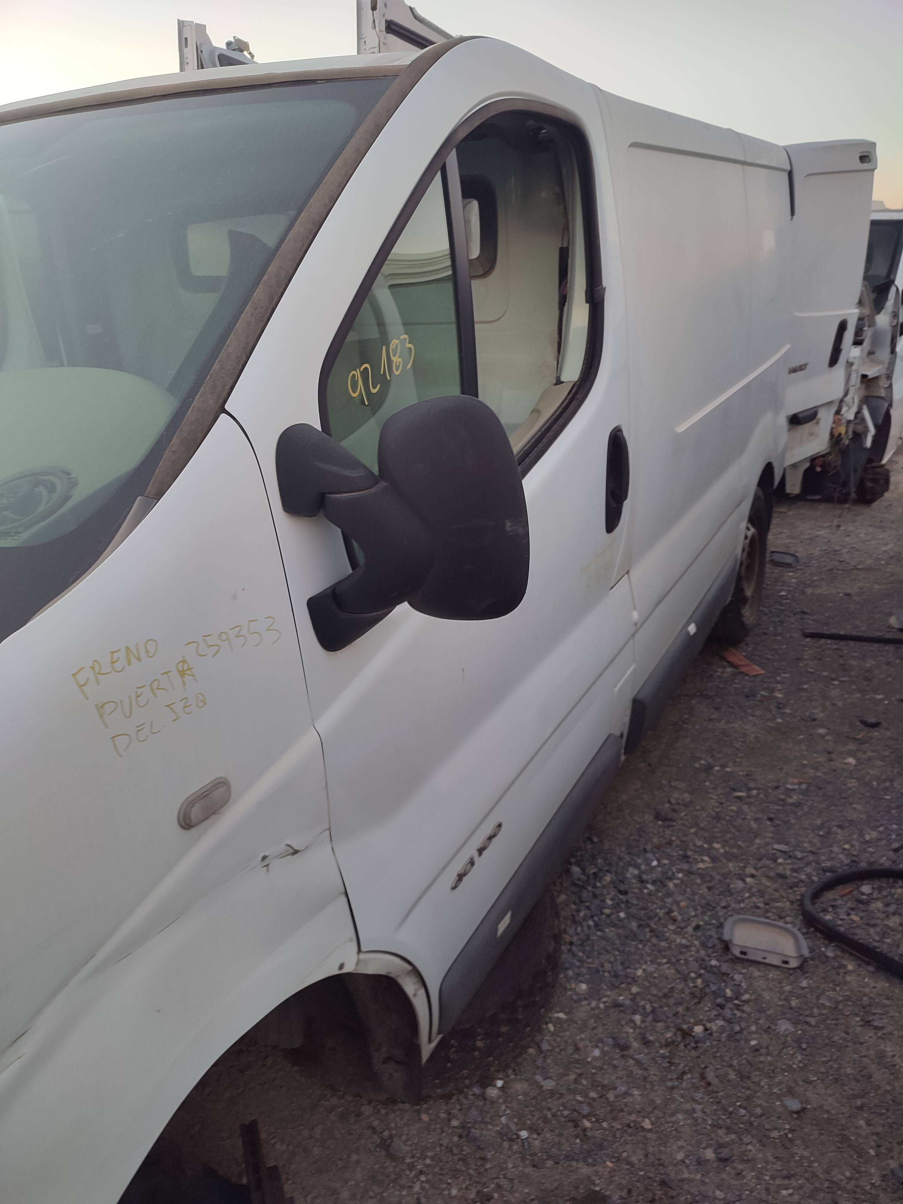 Retrovisor izquierdo renault trafic ii furgón (04.2001->)