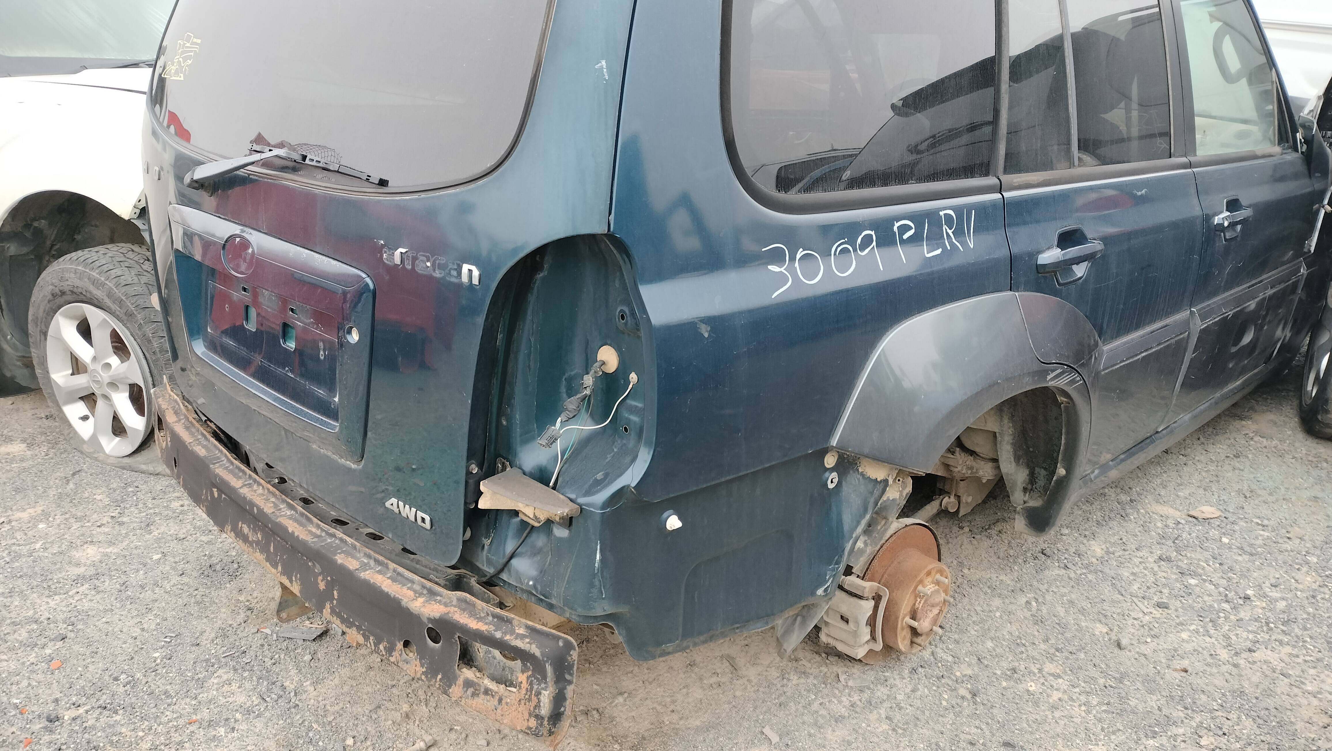 Aletin trasero derecho hyundai terracan (hp)(2001->)