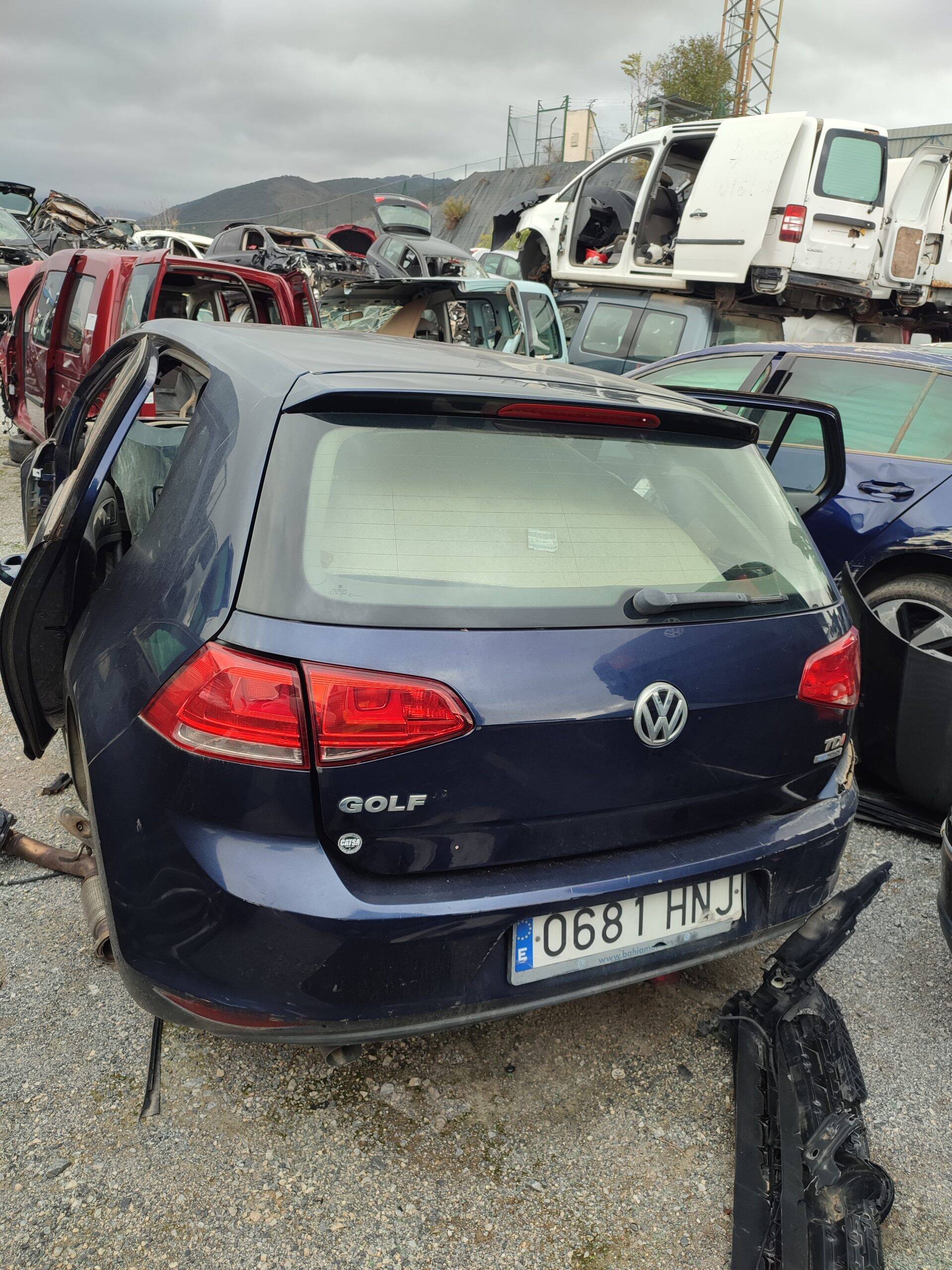 Porton trasero volkswagen golf vii (5g1/be1)(09.2012->)