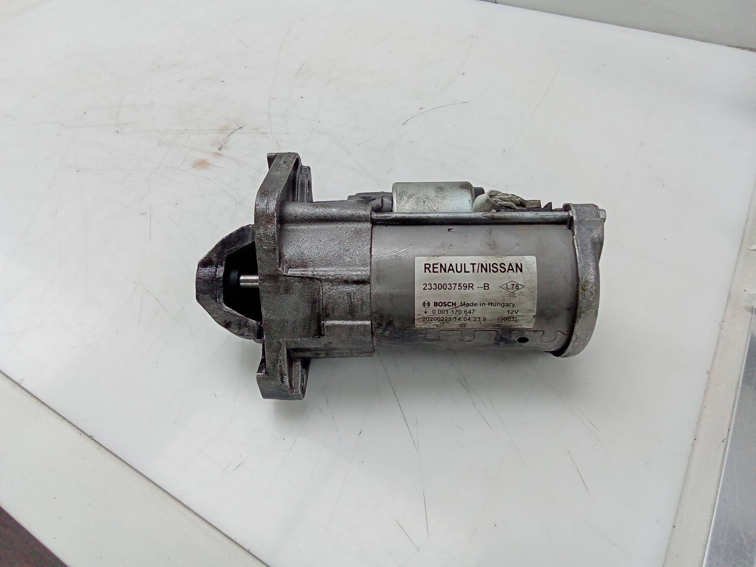 Motor arranque renault kangoo ii (f/kw0)(2008->)