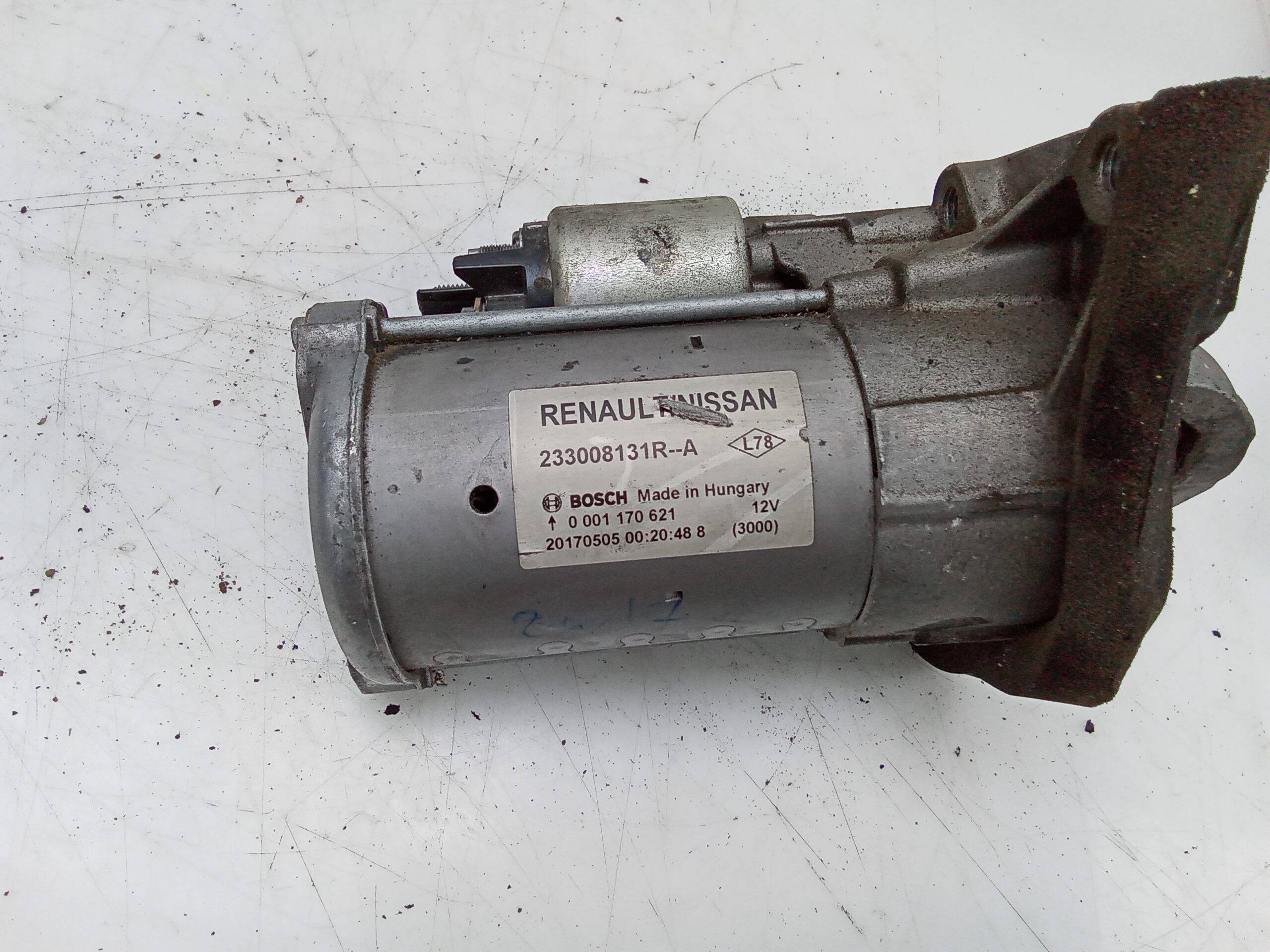 Motor arranque nissan qashqai ii (j11e)(2013->)