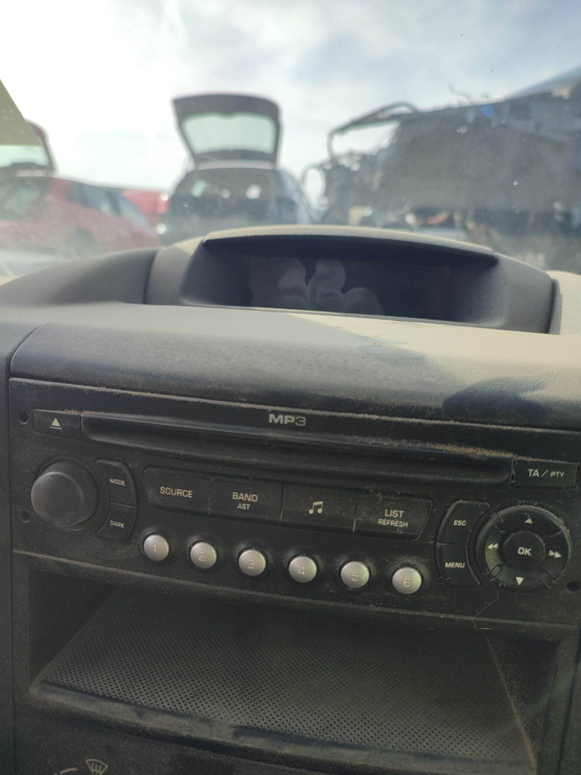 Sistema audio / radio cd citroen berlingo combi (2008->)