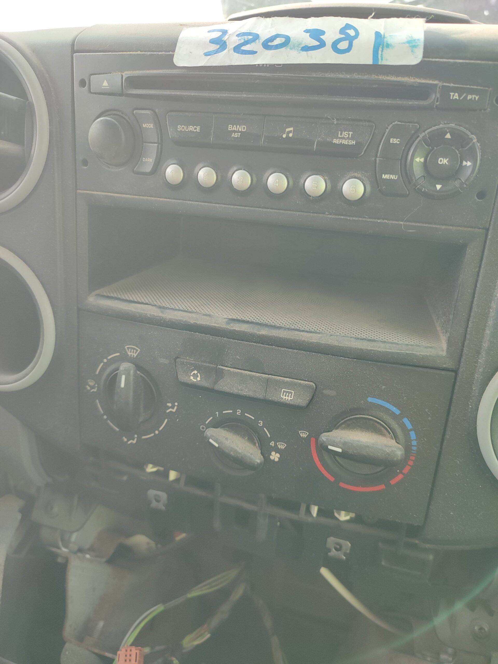 Radio cd citroen berlingo combi (2008->)