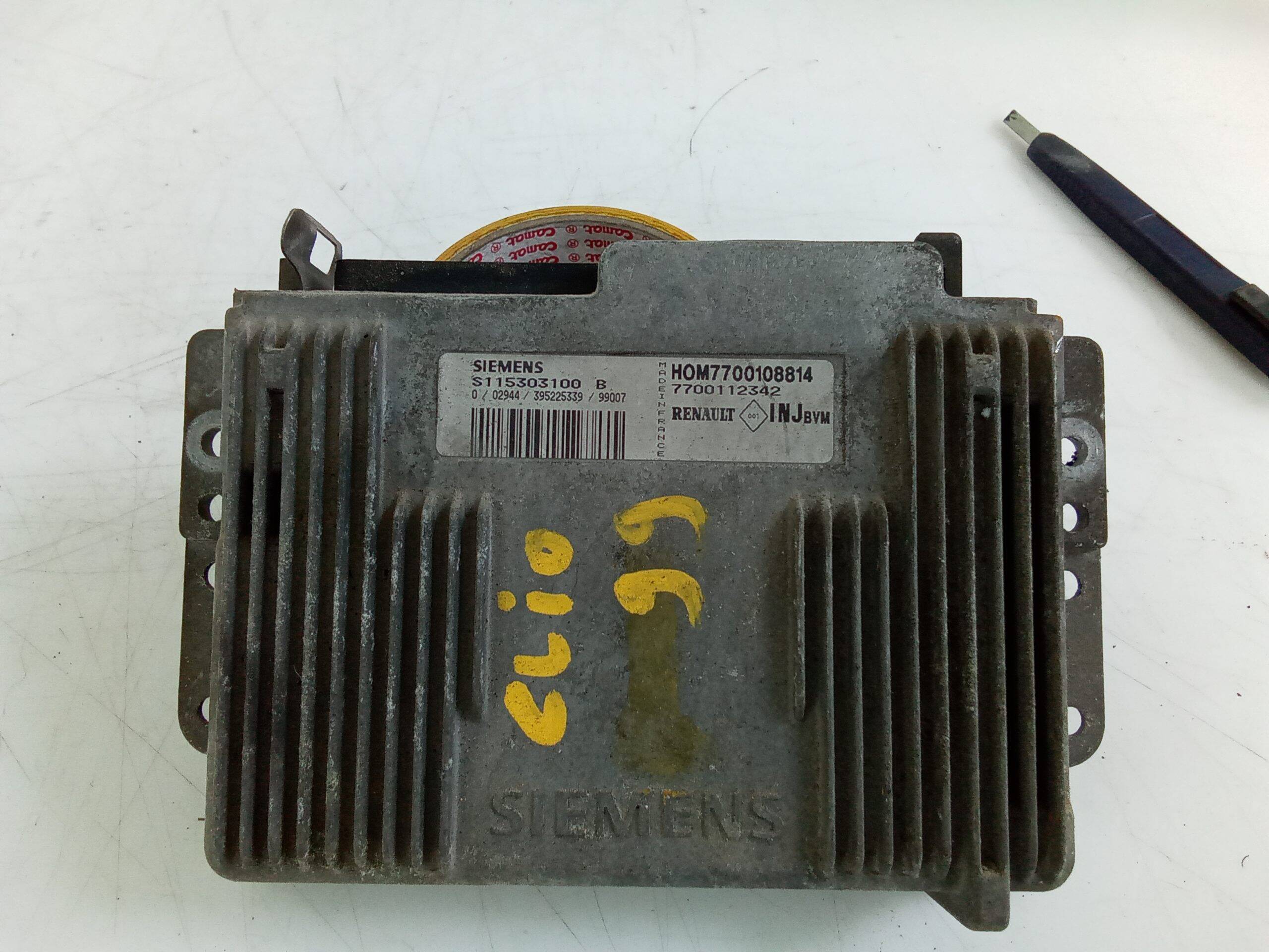 Centralita motor uce renault clio ii fase ii (b/cb0)(2001->)