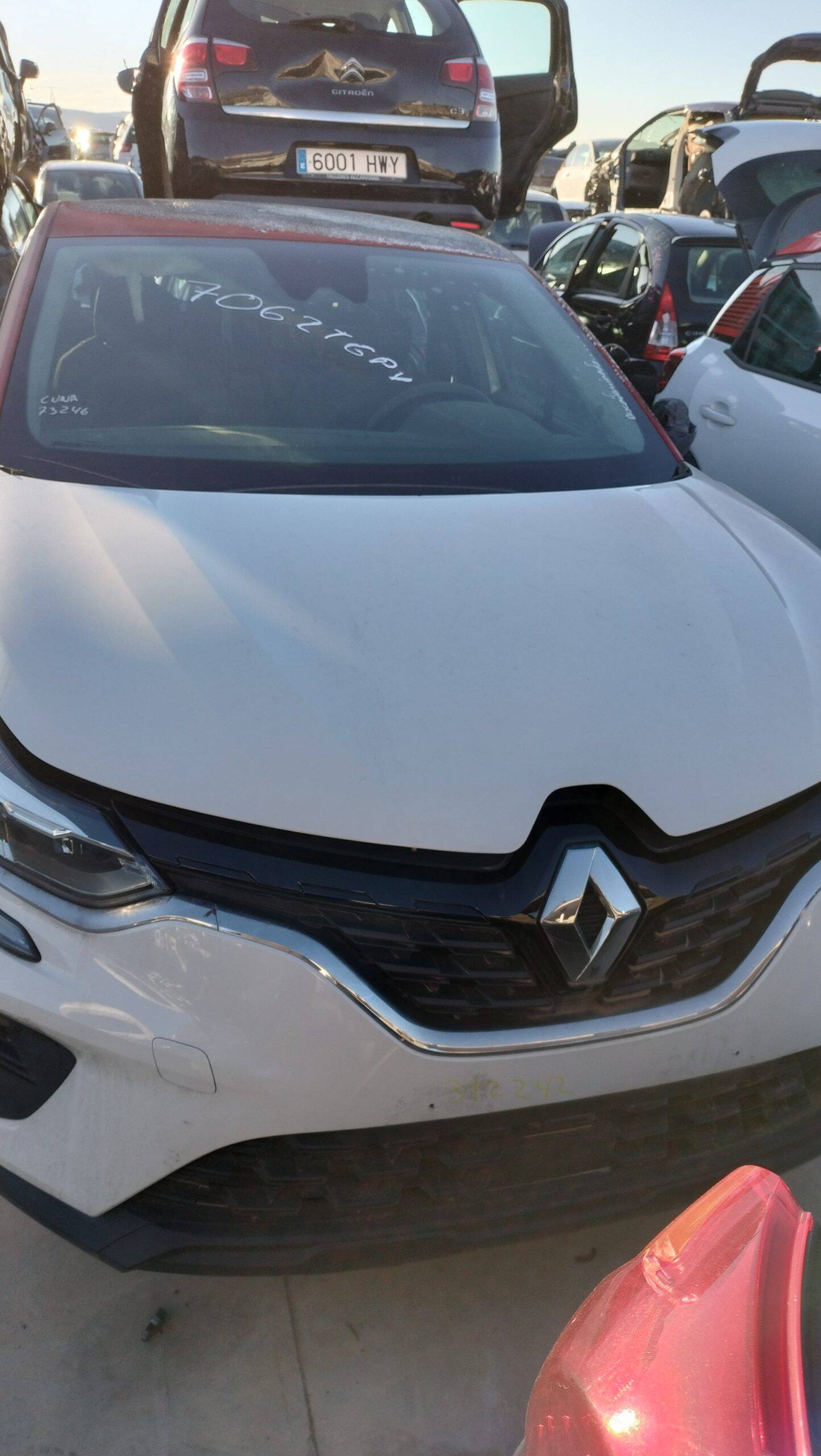 Capot renault captur ii (01.2020->)