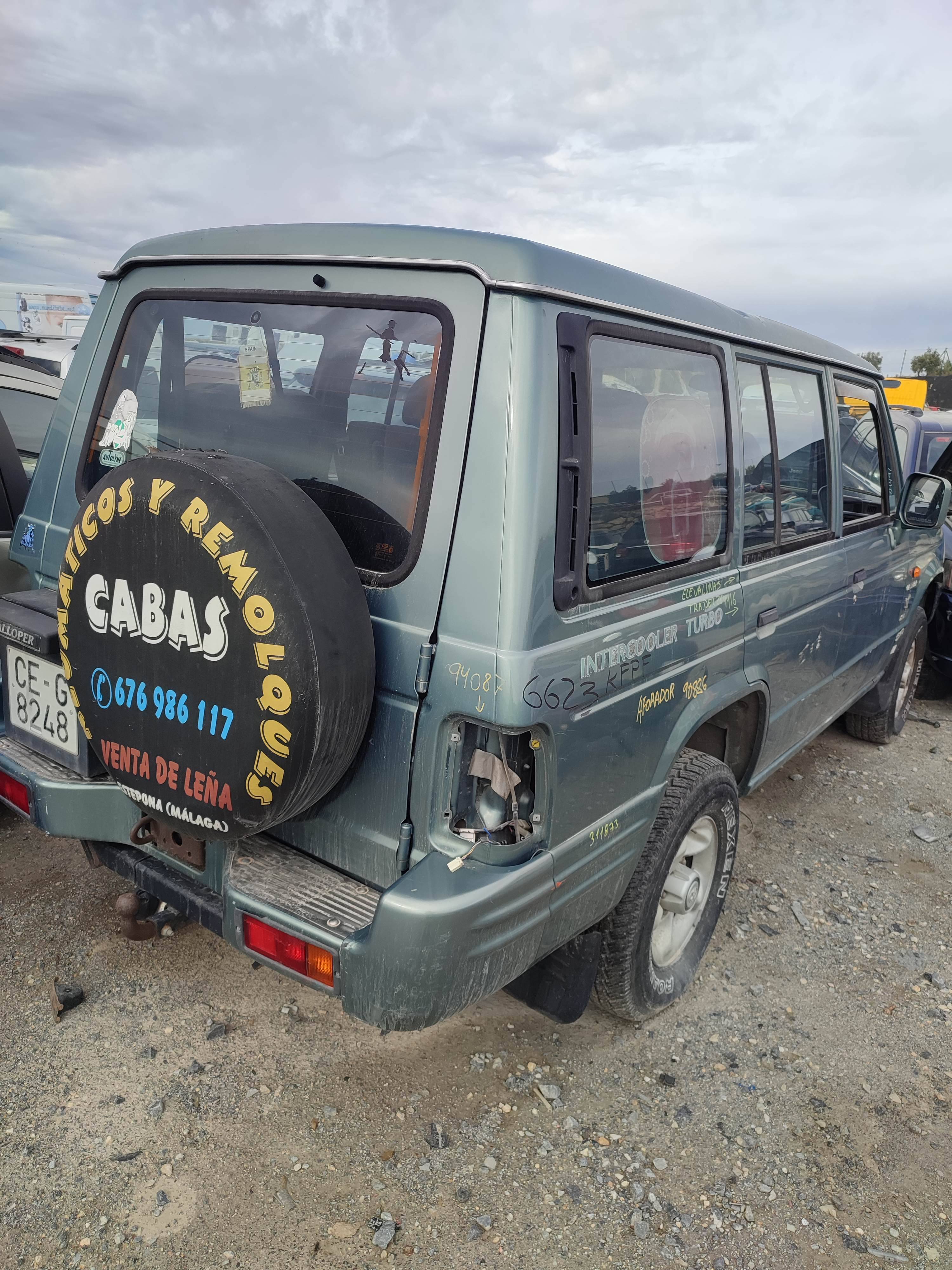 Mando elevalunas trasero derecho hyundai galloper ii (jk-01)