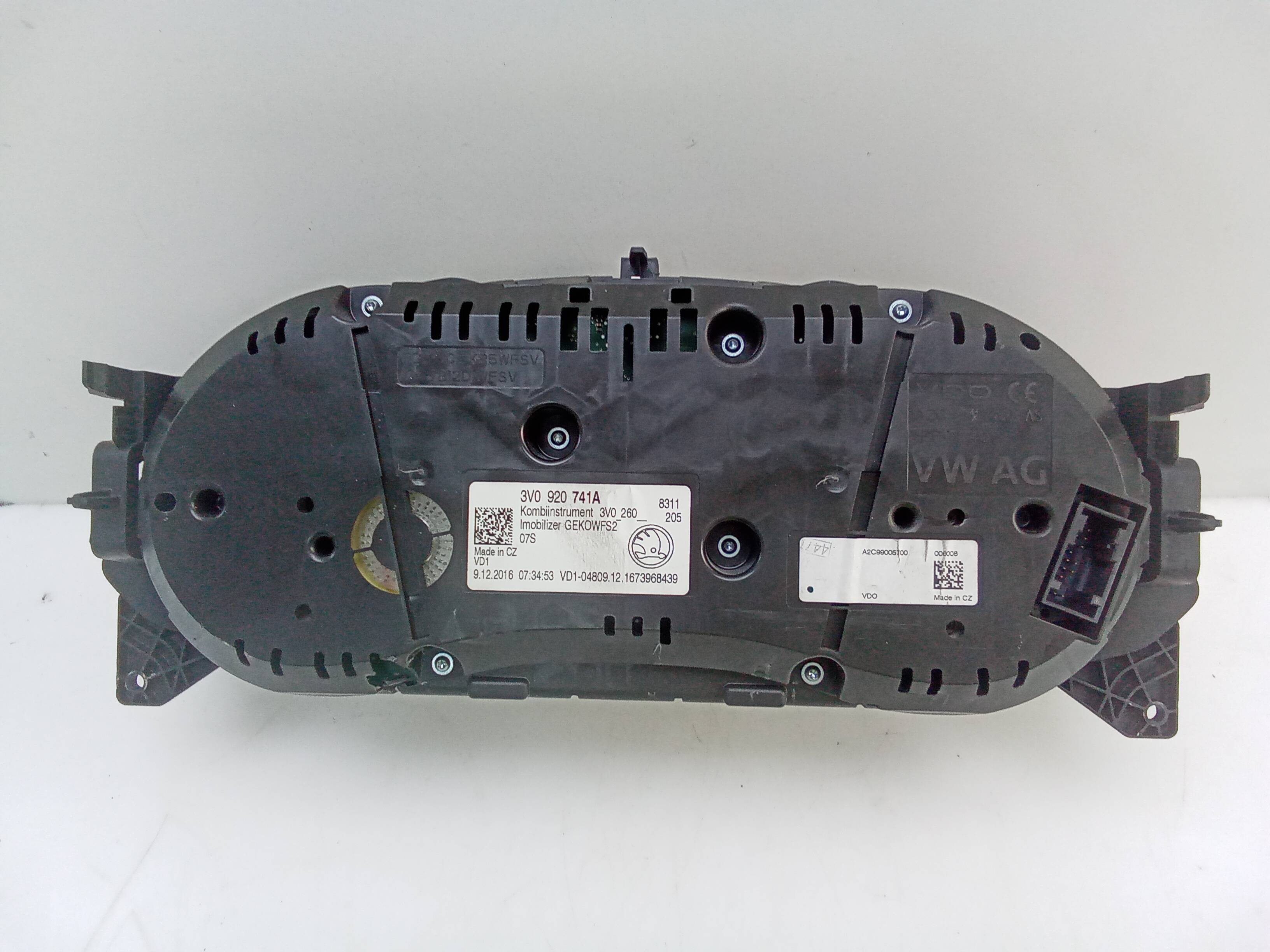 Cuadro de instrumentos skoda superb combi (3v5)(06.2015->)