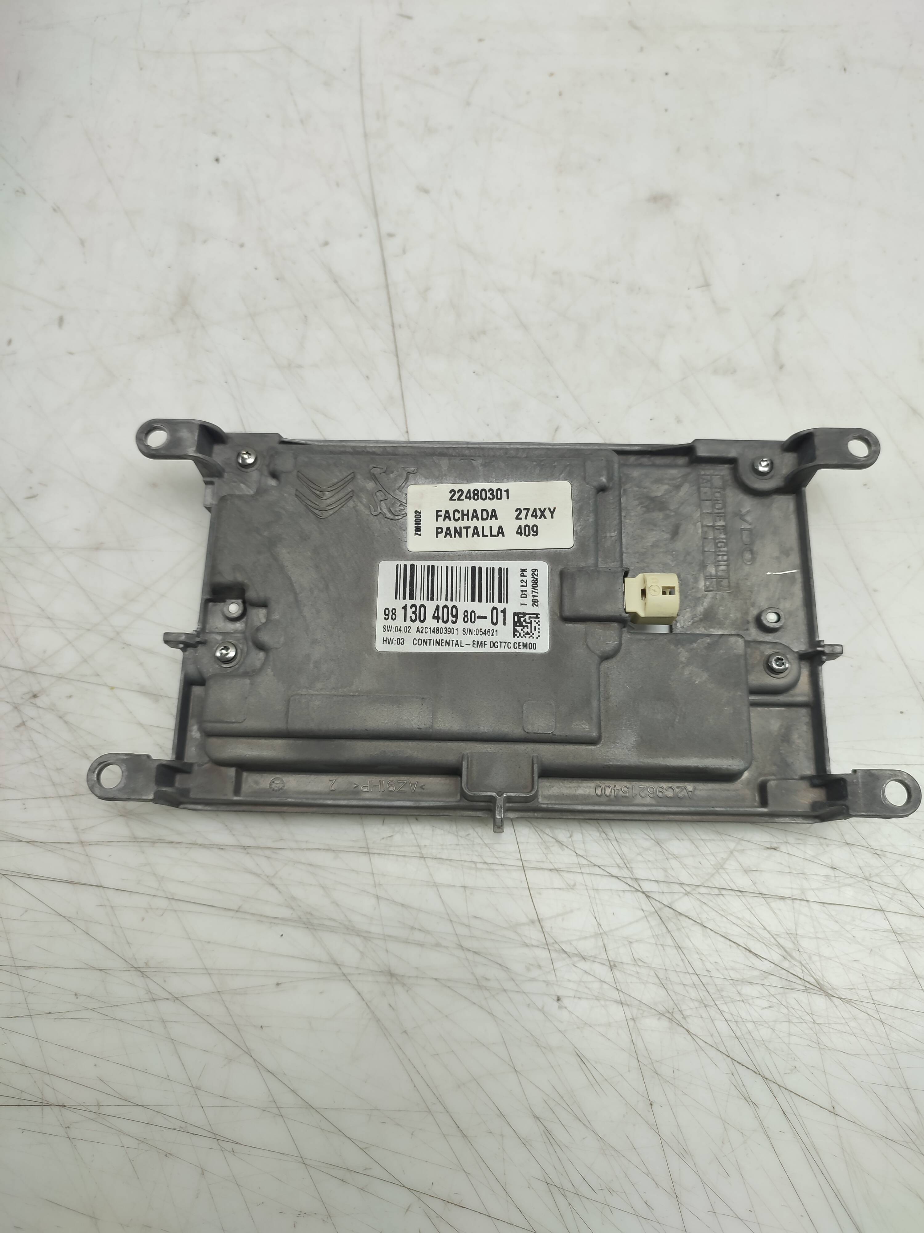 Pantalla multifuncion citroen c4 grand picasso/spacetourer (05.2013->)