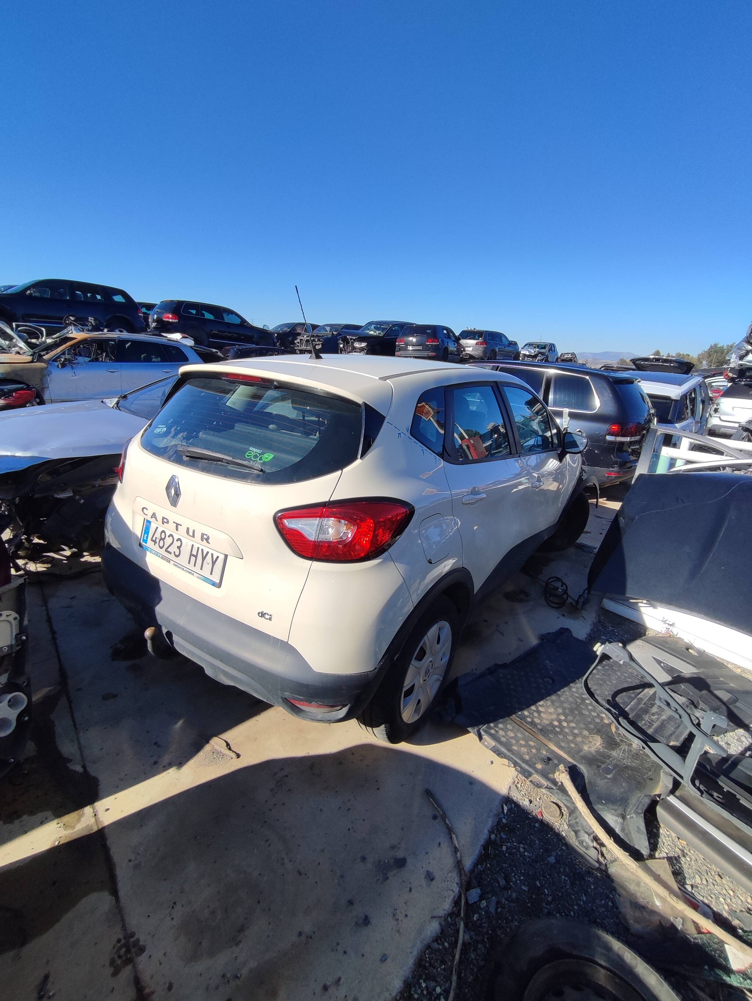 Puerta trasera derecha renault captur i (2013->)