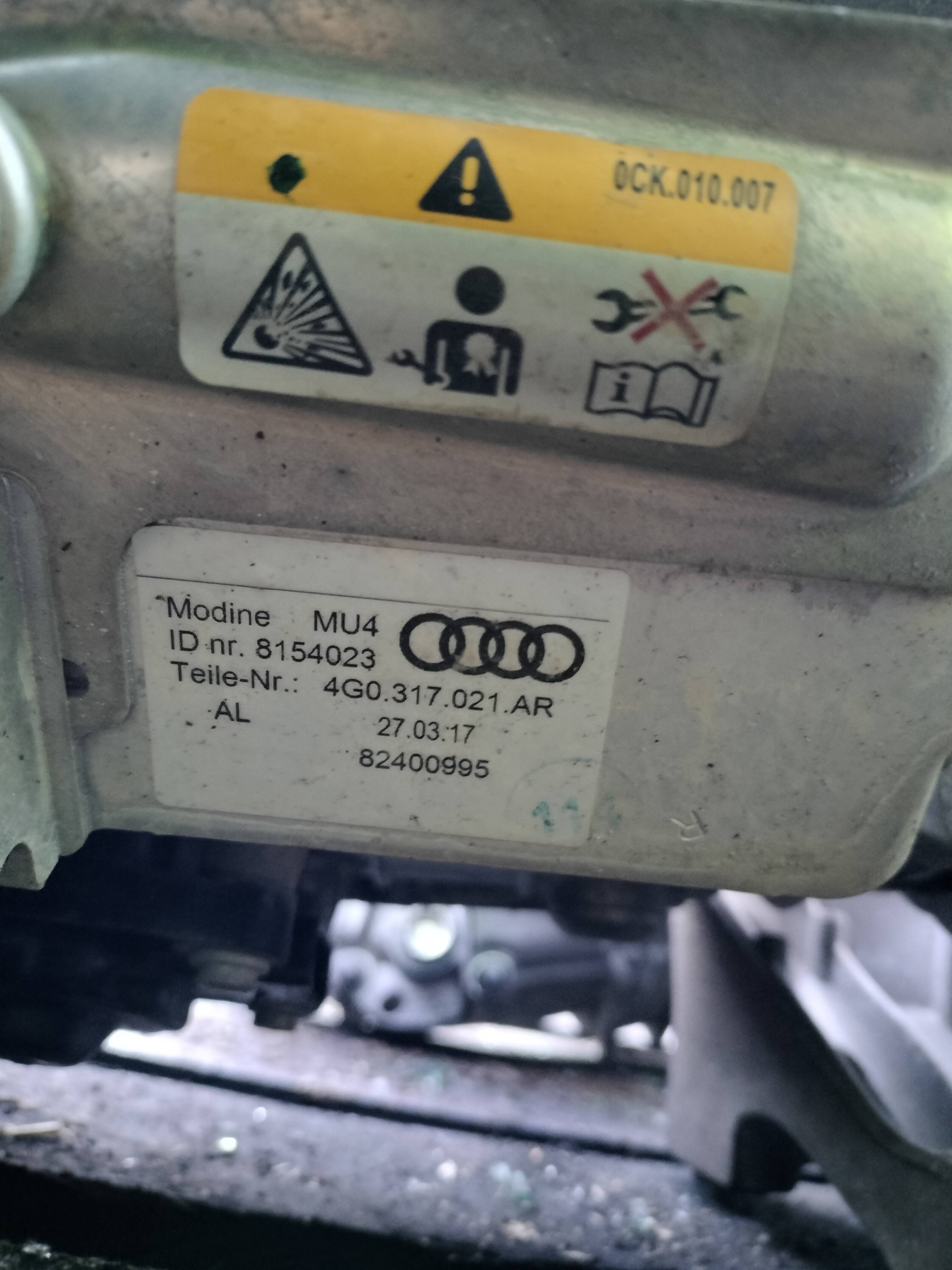 Caja cambios audi a4 avant (8w5)(08.2015->)