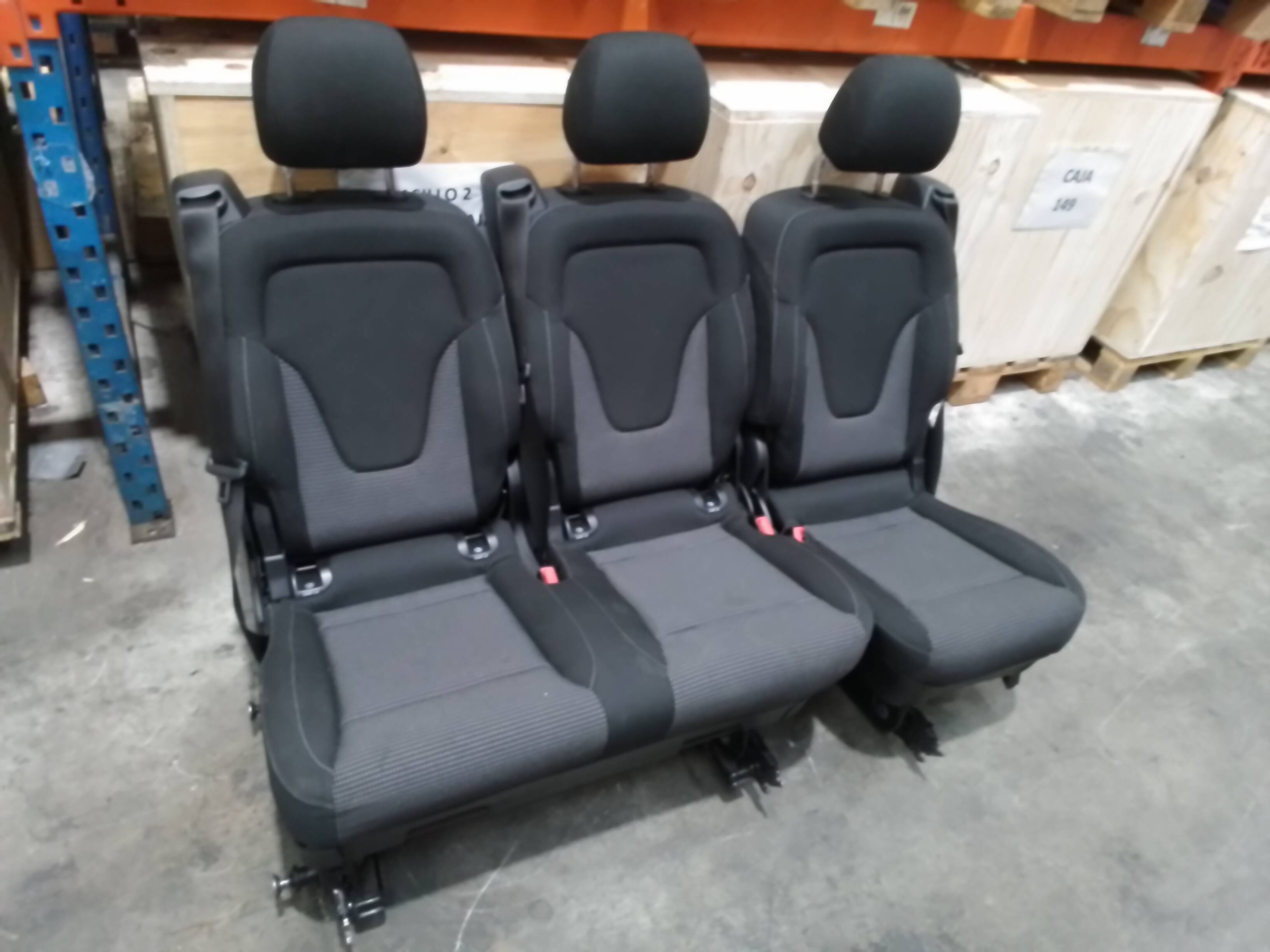 Asientos tercera fila mercedes-benz v -clase combi (447)(01.2014->)