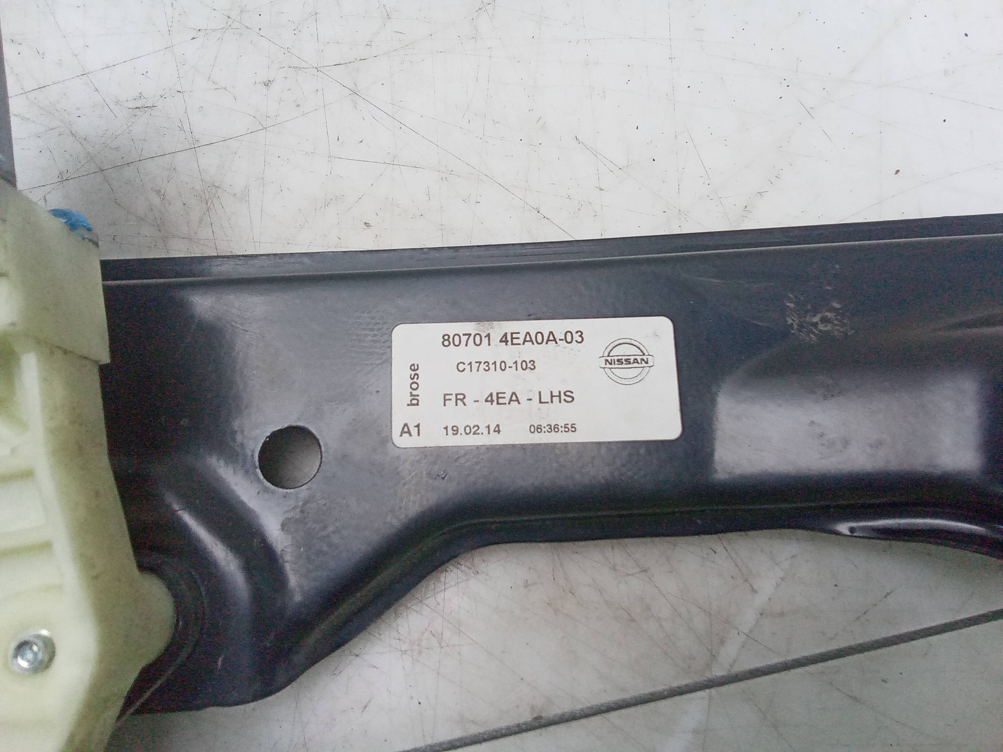 Elevalunas delantero izquierdo nissan qashqai (j10)(01.2007->)