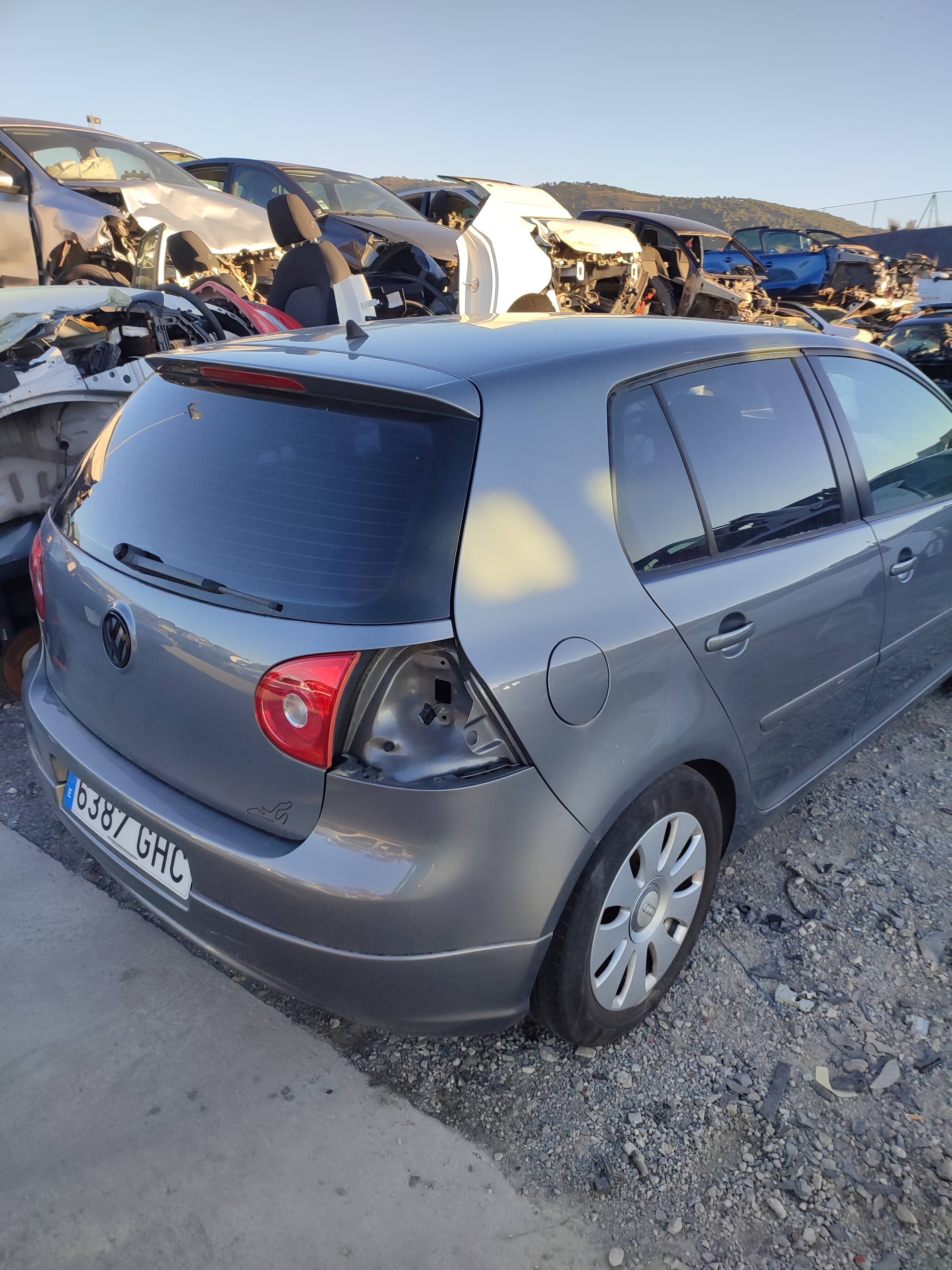 Aireador trasero central volkswagen golf v (1k1)(2003->)