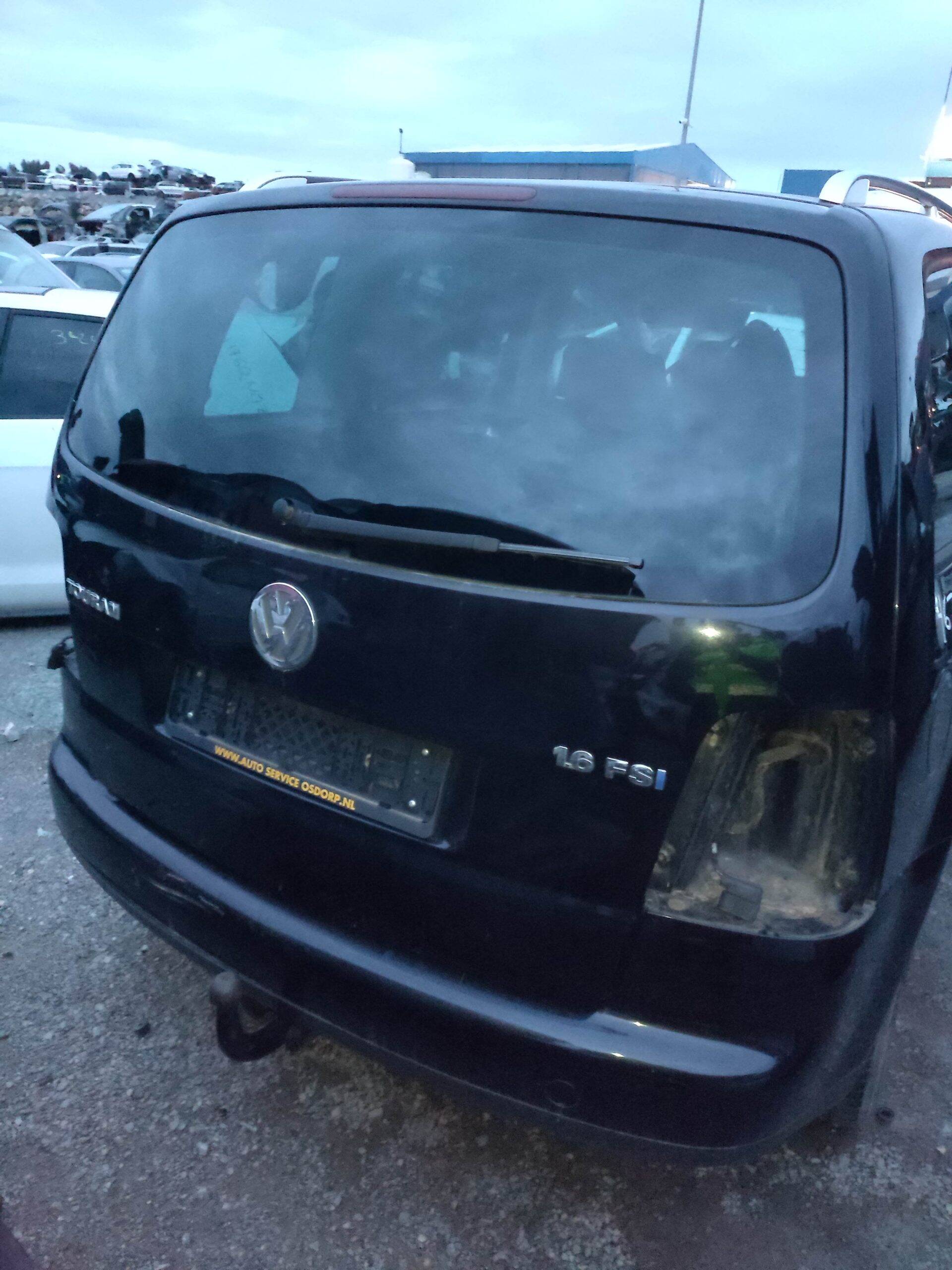 Porton trasero volkswagen touran (1t2)(11.2006->)