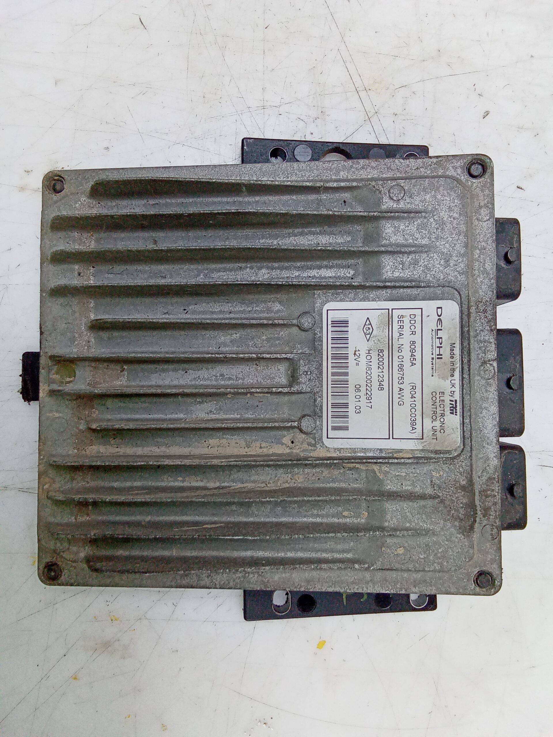 Centralita motor uce renault clio ii fase ii (b/cb0)(2001->)