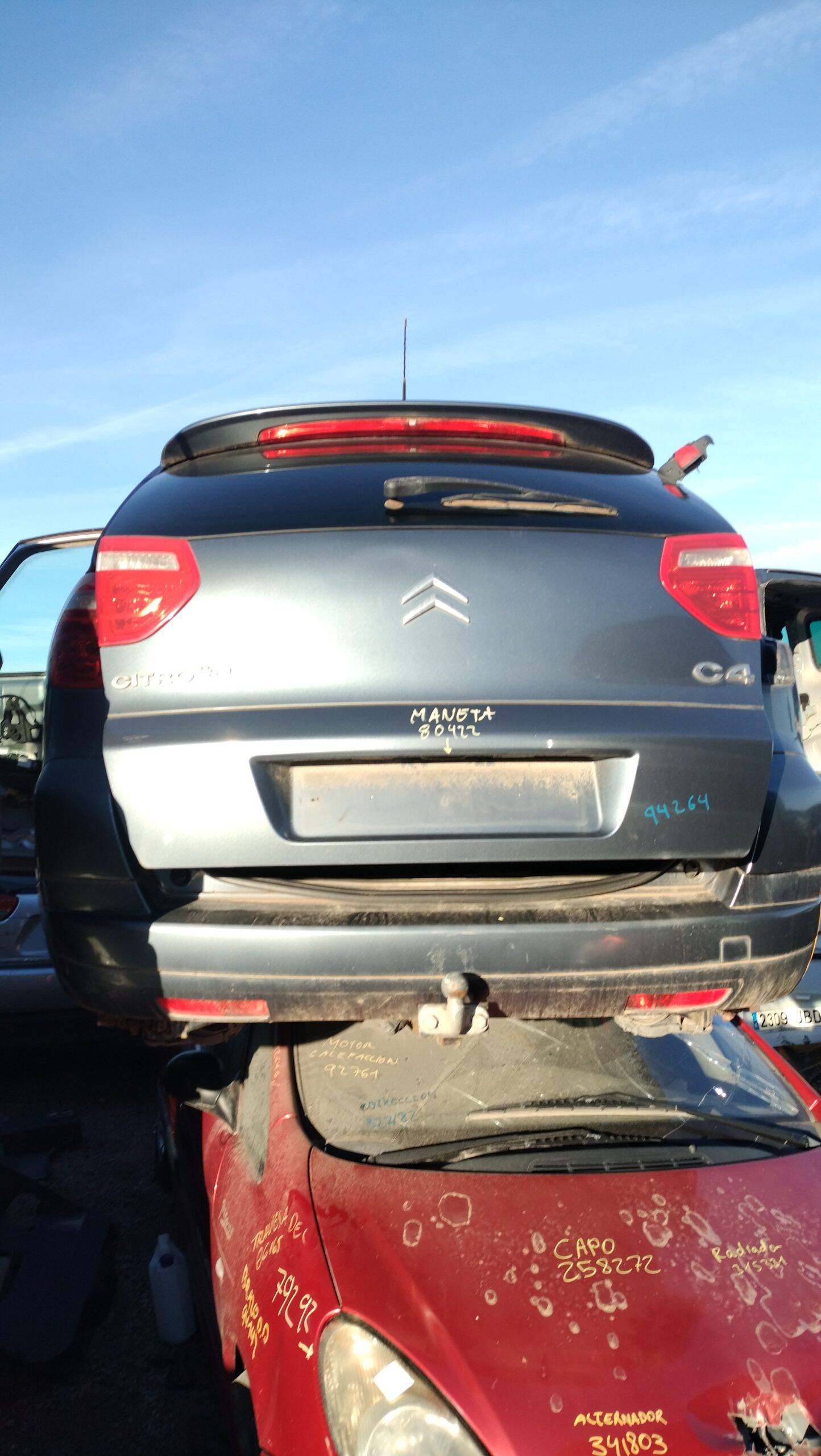 Porton trasero citroen c4 picasso (2007->)