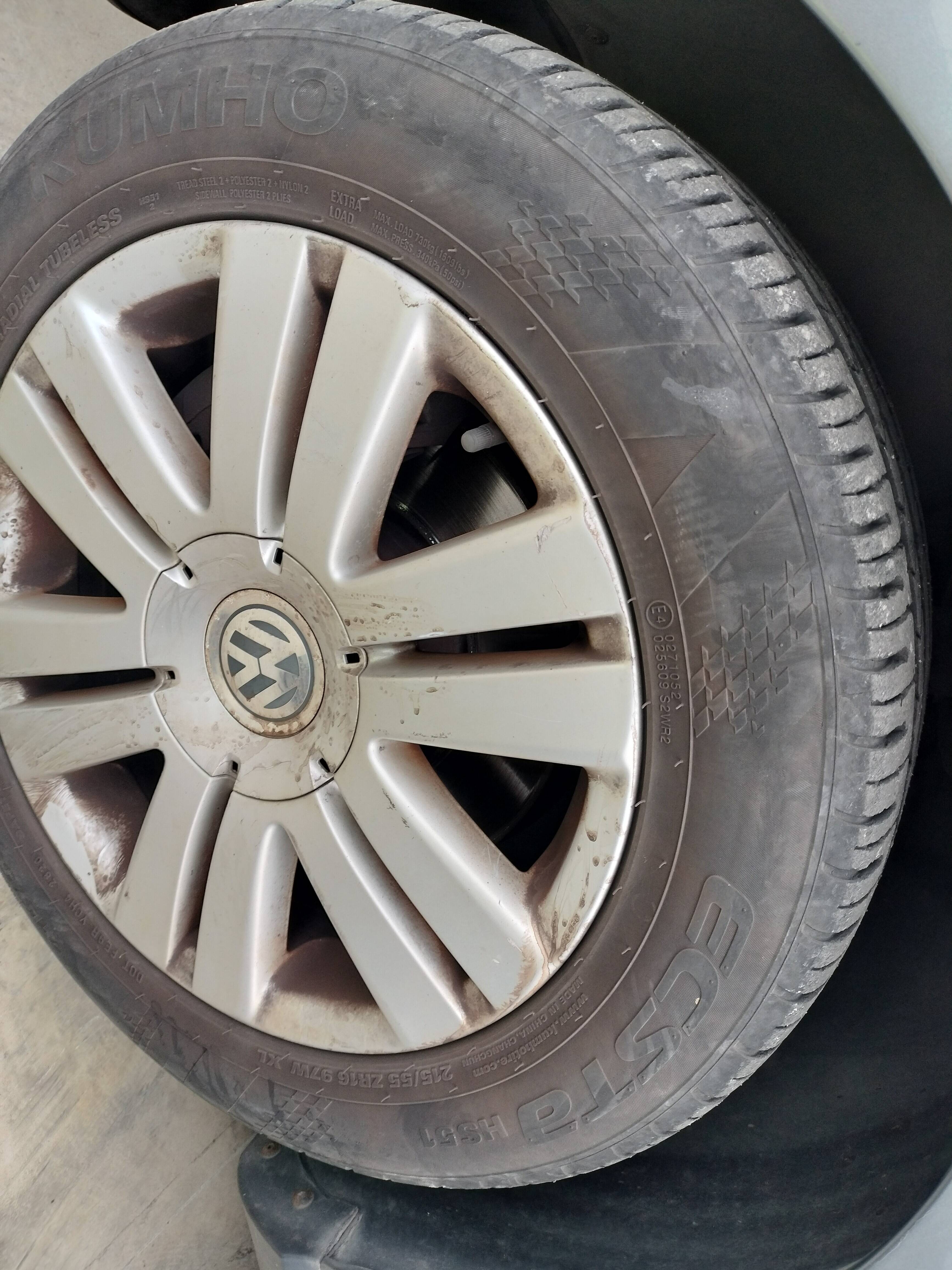 Pase de rueda delantero izquierdo volkswagen passat berlina (3c2)(2005->)