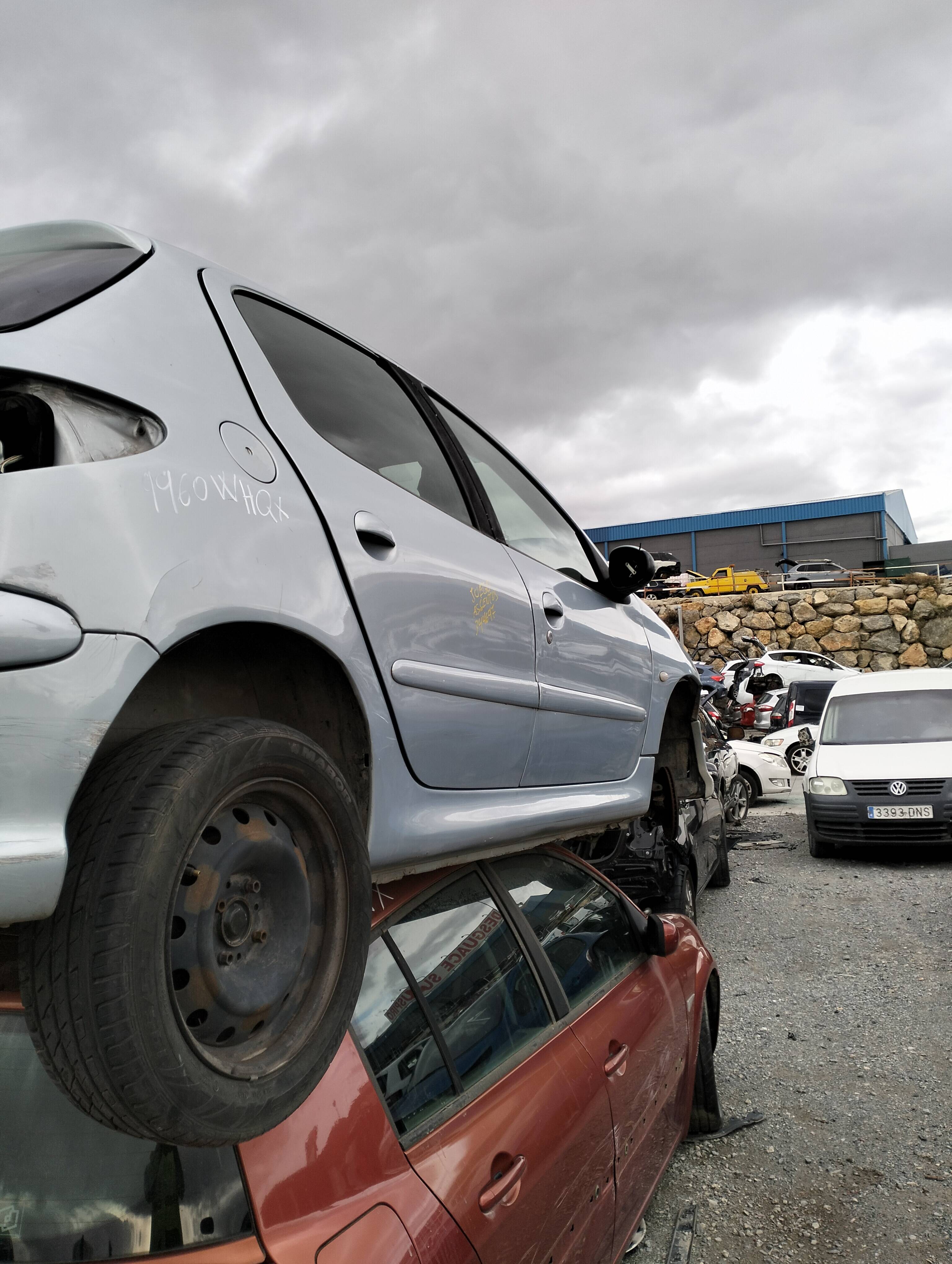 Puente trasero peugeot 206