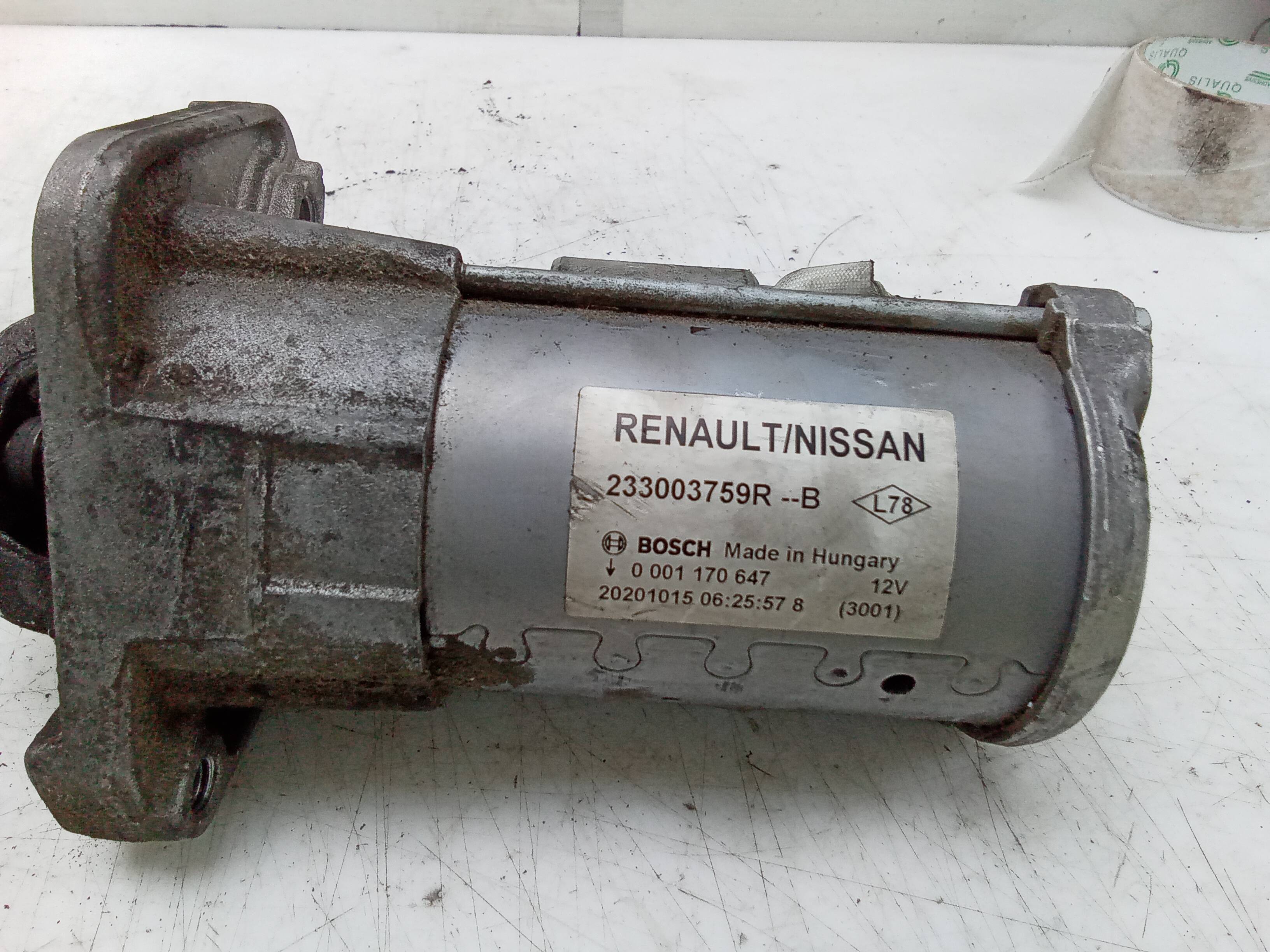 Motor arranque renault megane iv berlina 5p (12.2015->)