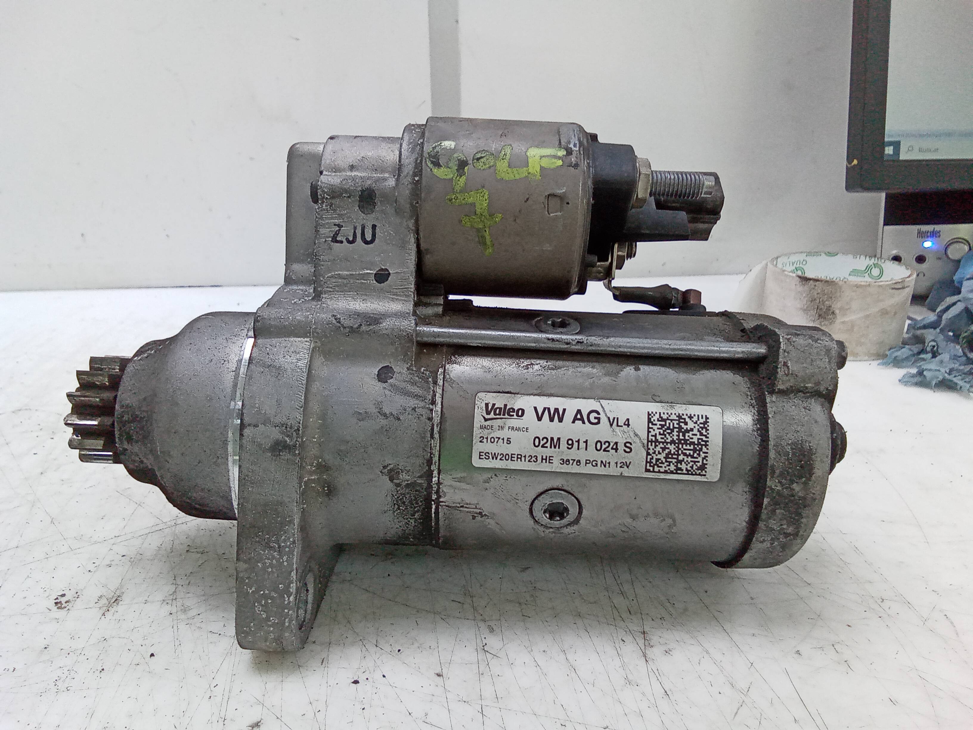 Motor arranque volkswagen golf vii (5g1/be1)(09.2012->)