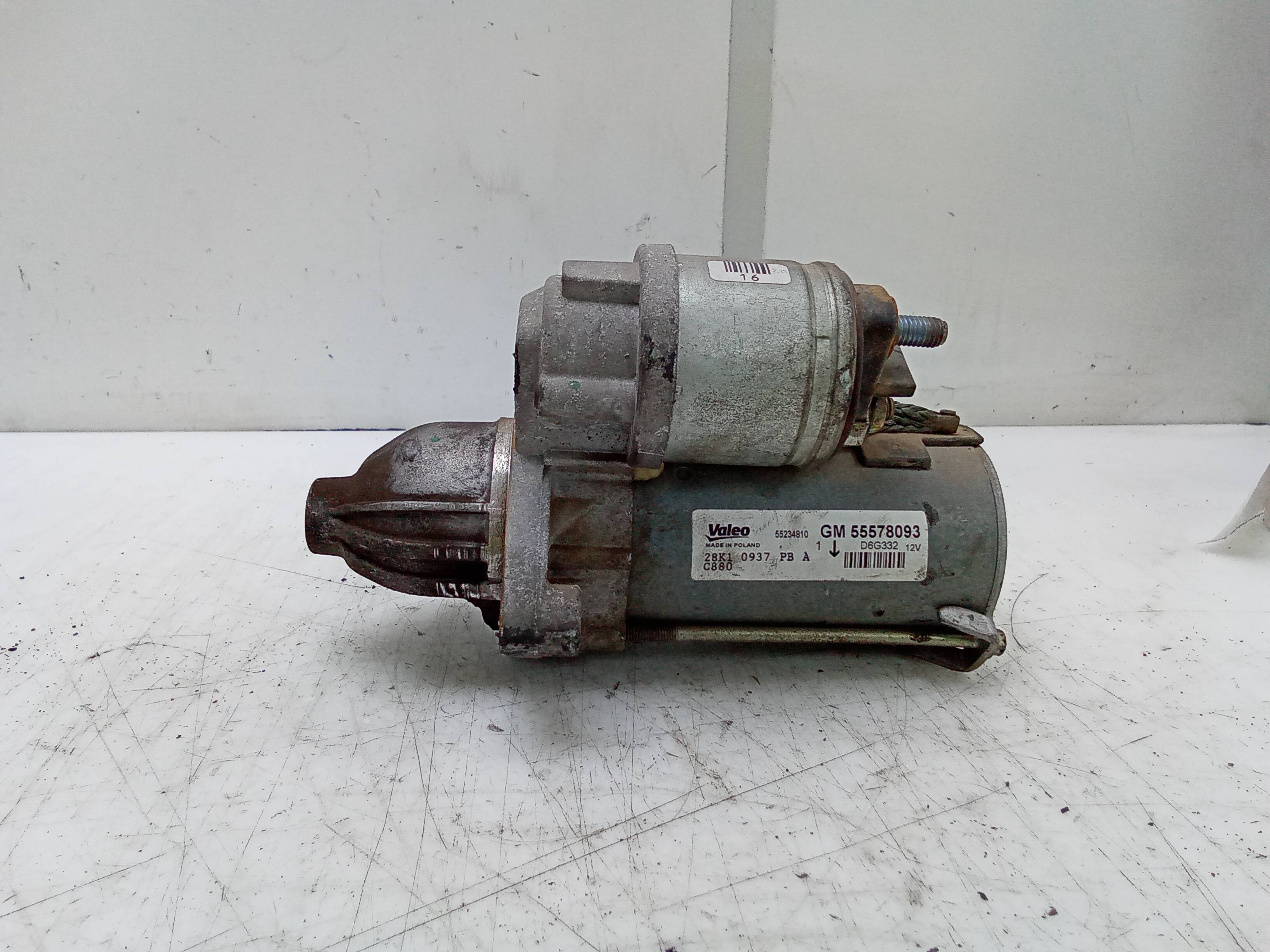 Motor arranque opel corsa d (2006->)