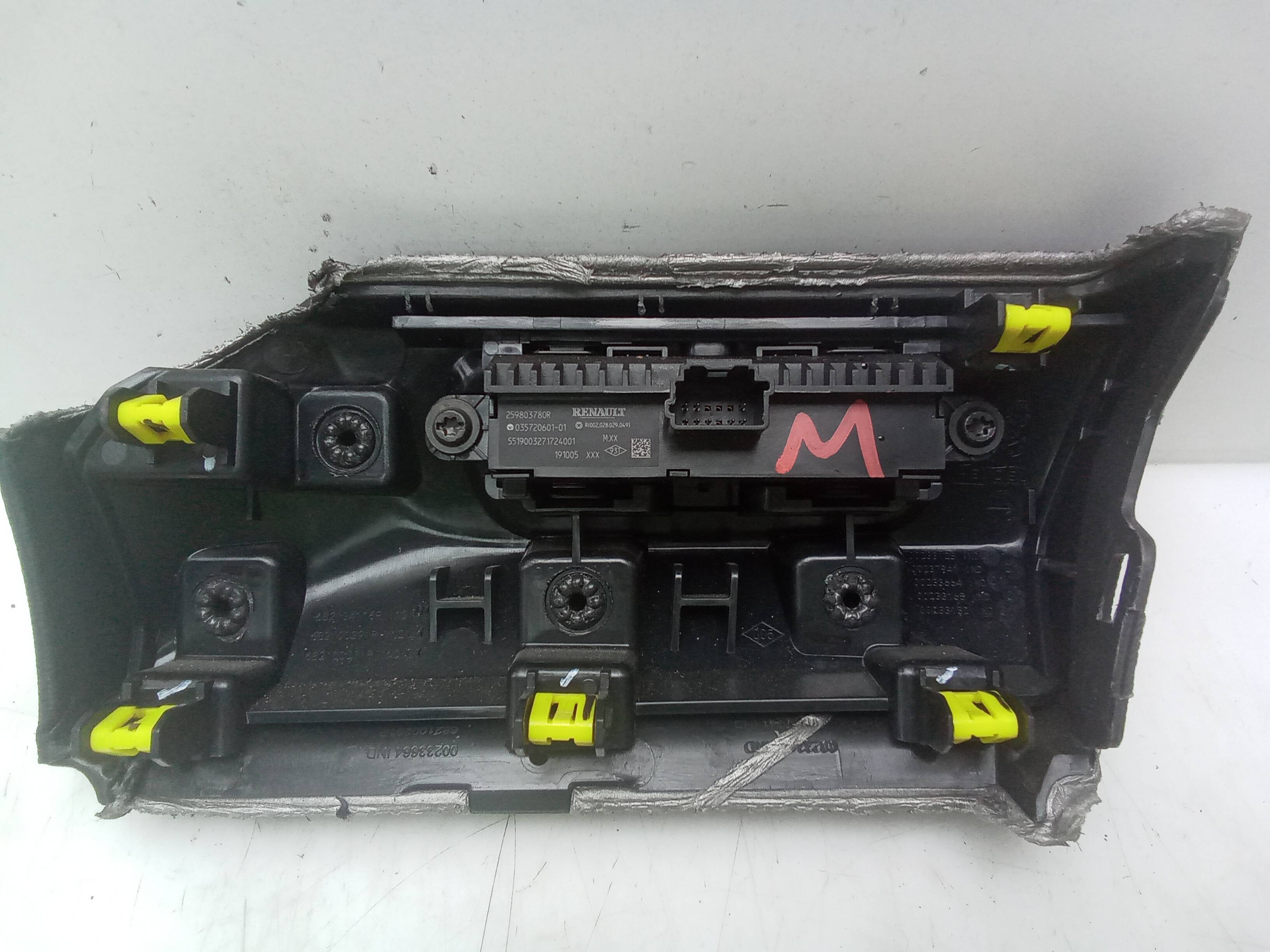 Interruptor renault captur ii (01.2020->)