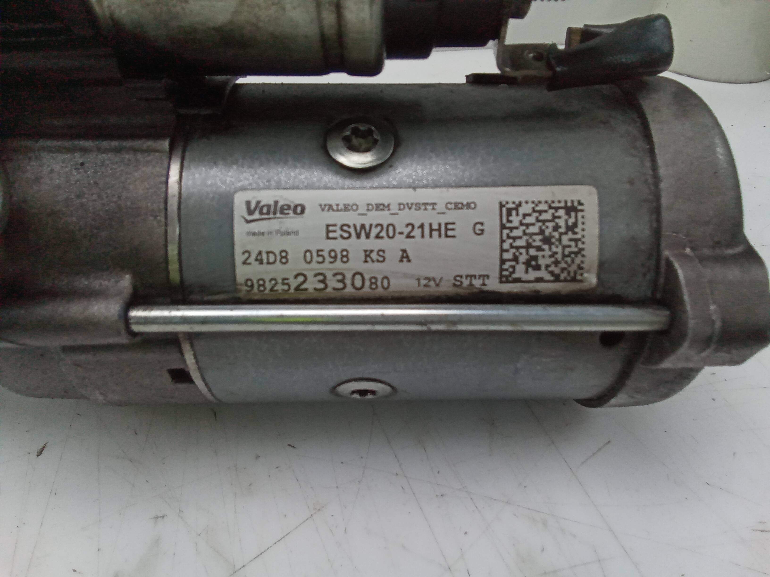 Motor arranque peugeot 3008 (07.2016->)