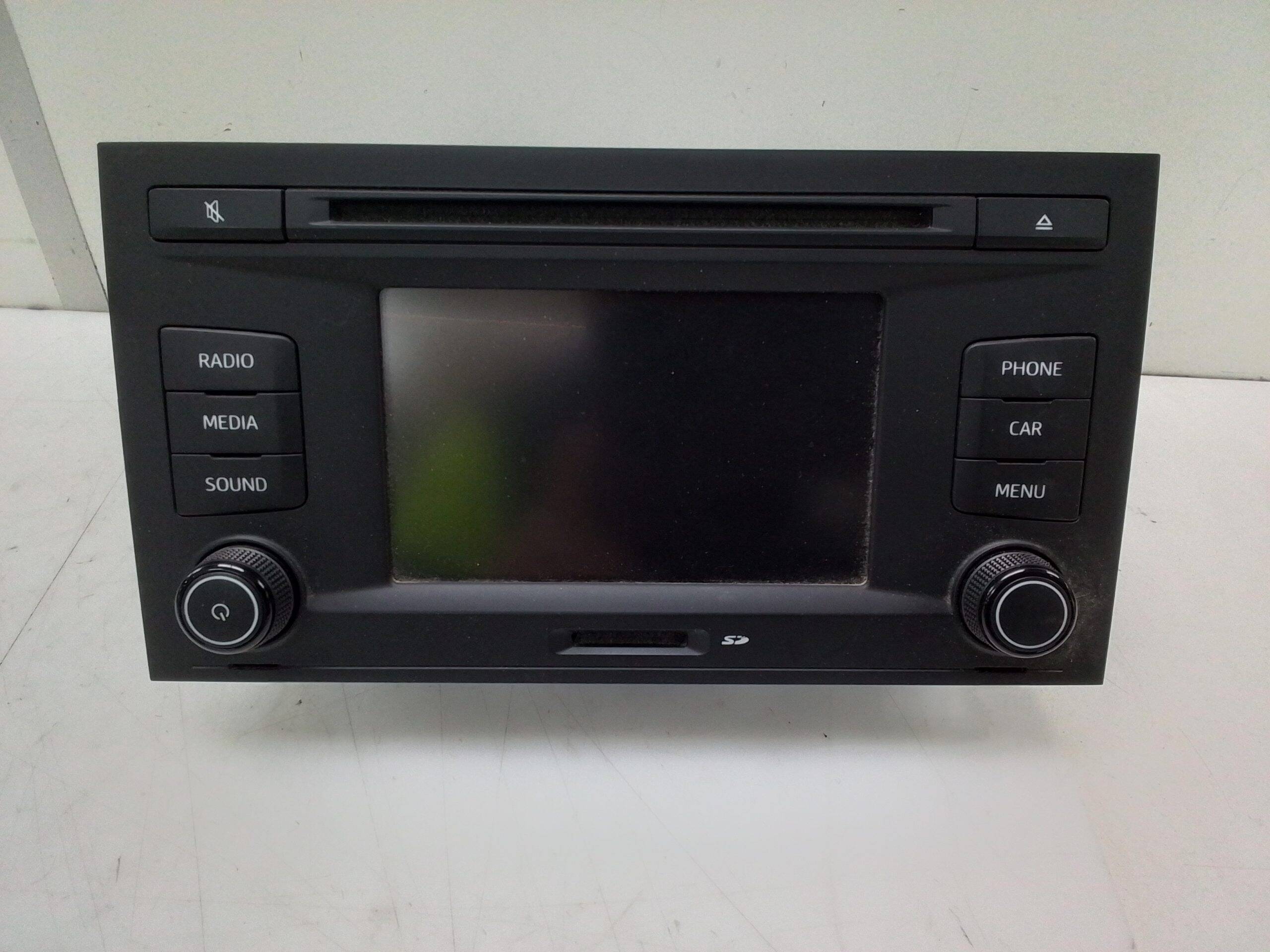 Sistema audio / radio cd seat leon sc (5f5)(01.2013->)