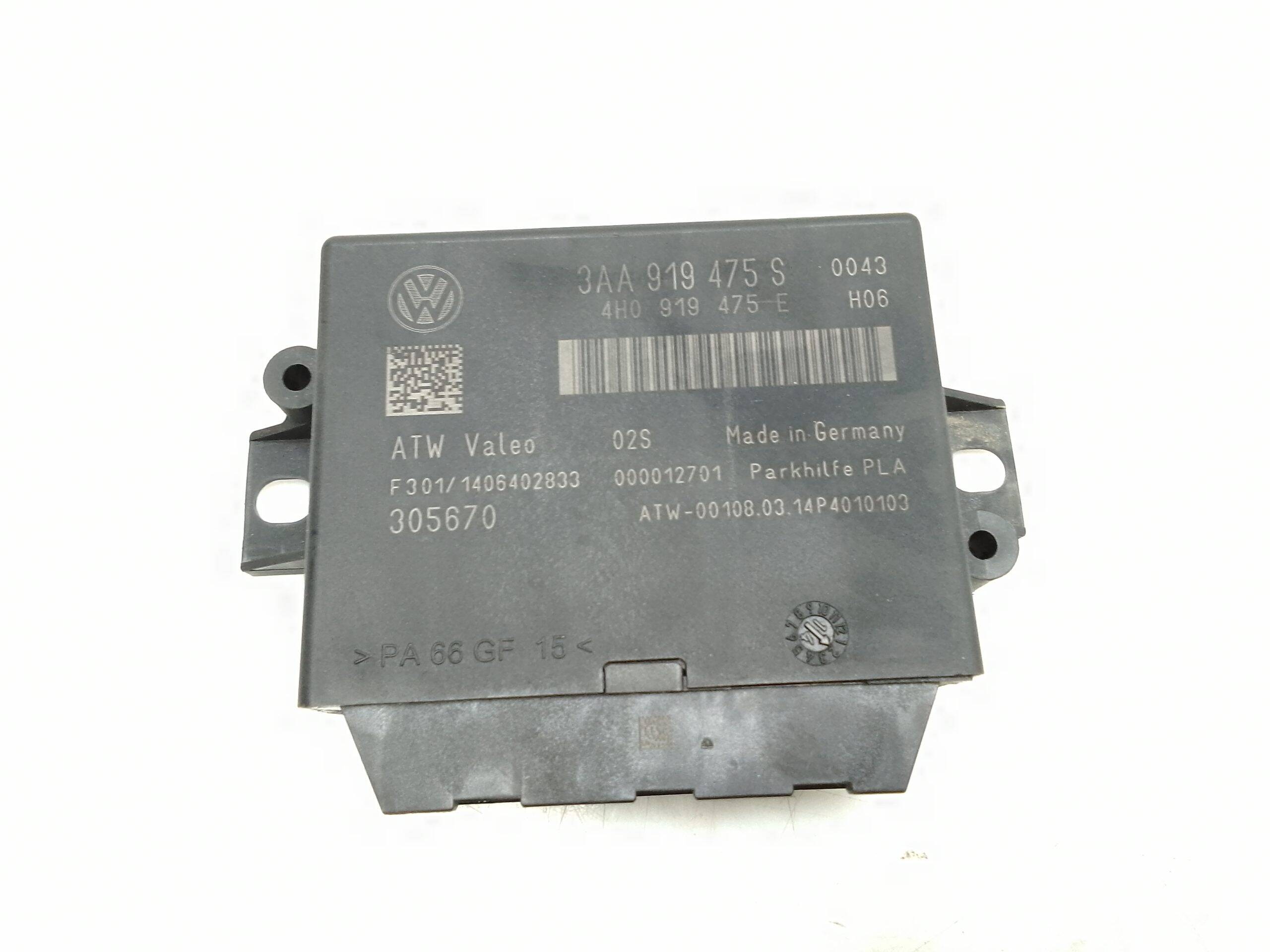 Centralita sensor parking volkswagen sharan (7n1)(05.2010->)