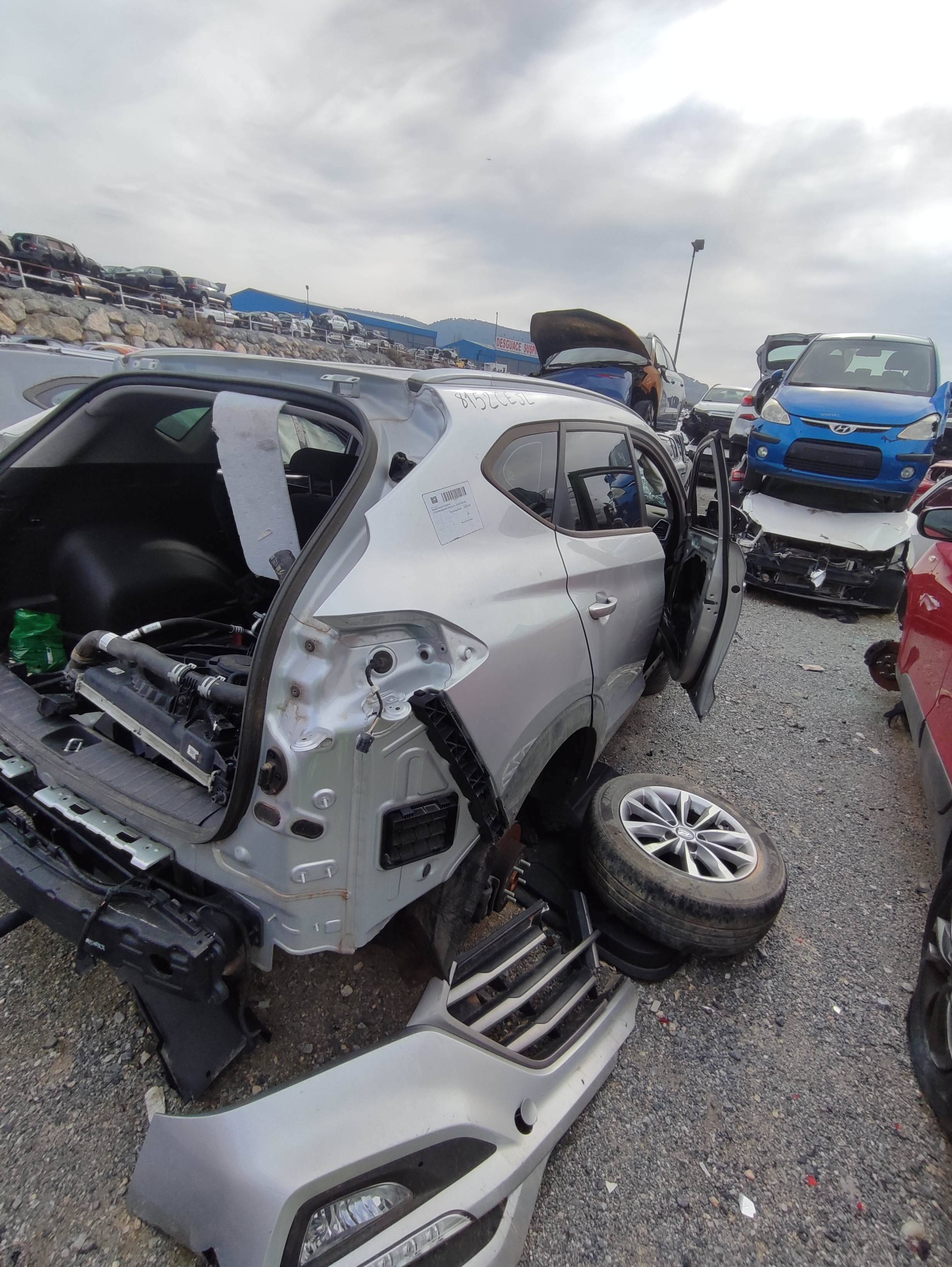 Anclaje cinturón delantero derecho hyundai tucson (tl)(2014->)