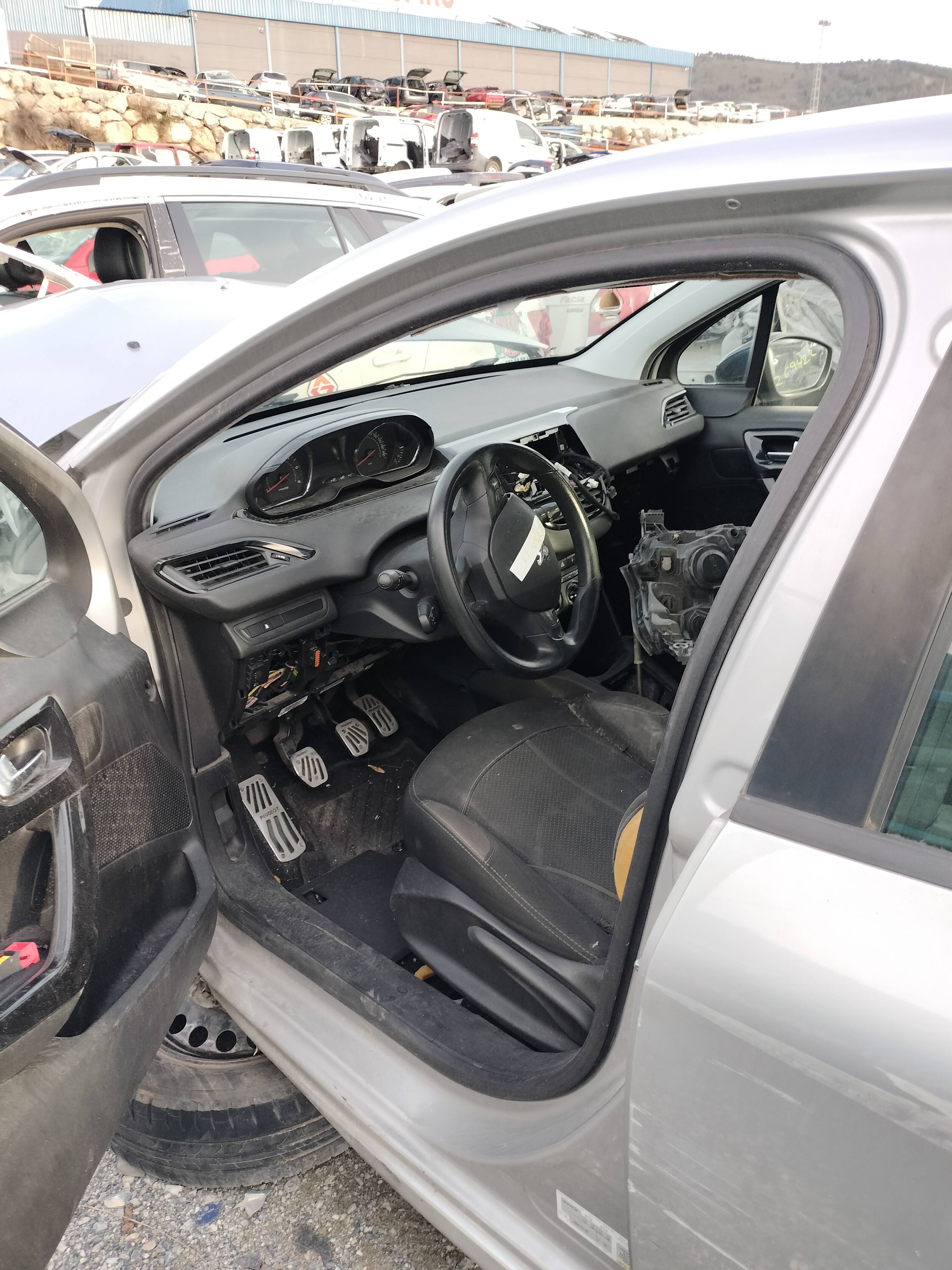 Goma puerta delantera izquierda peugeot 208 (01.2012->)